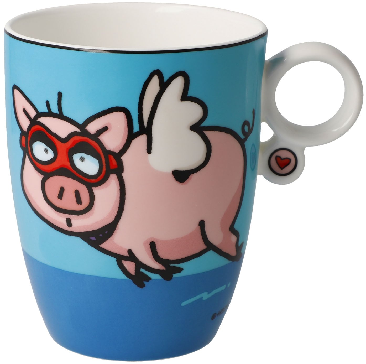 Goebel Tasse "Künstlertasse Ed Eck- When Pigs Fly" günstig online kaufen