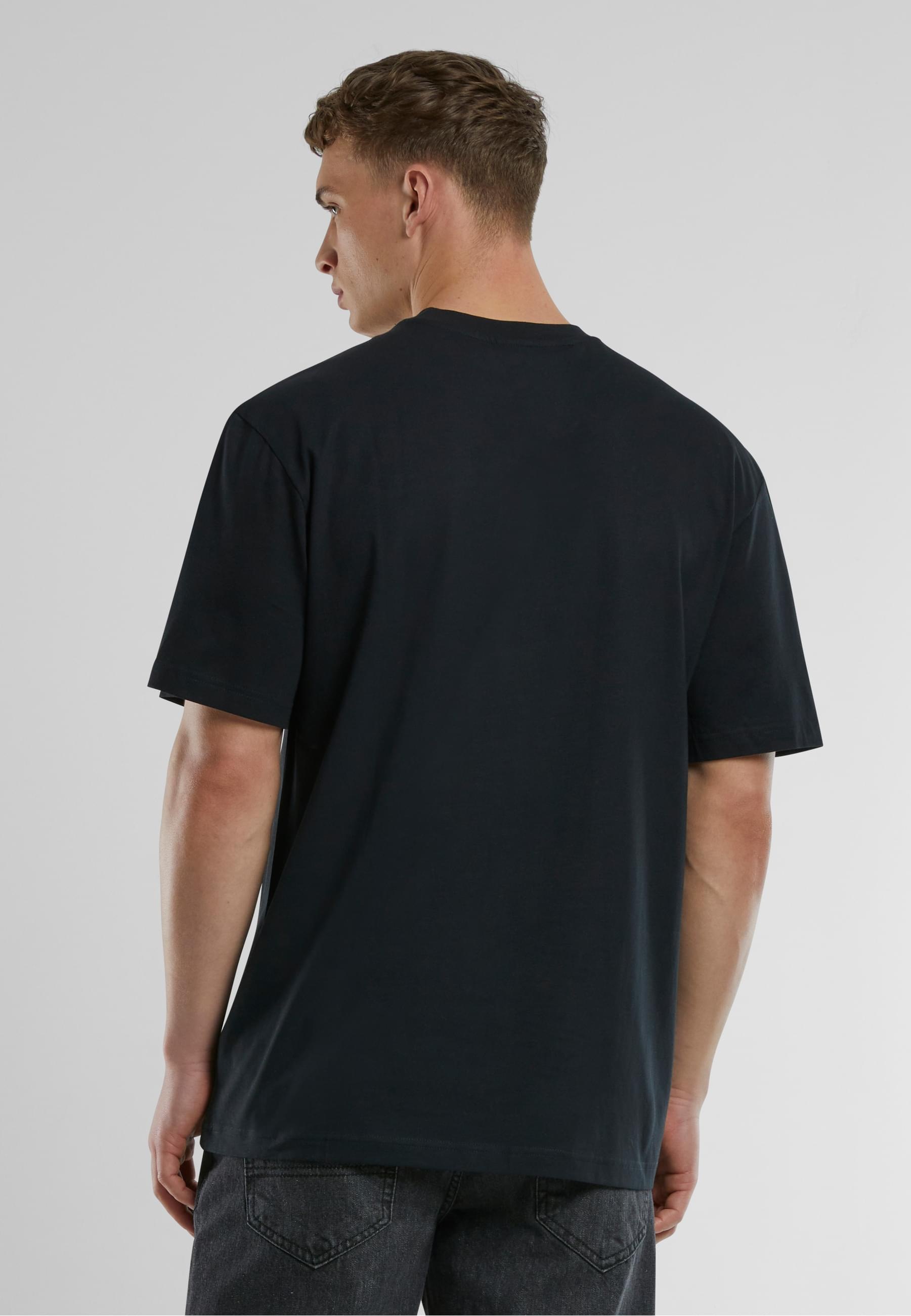 URBAN CLASSICS T-Shirt »Urban Classics UC College Logo Tall Tee«, (1 tlg.)