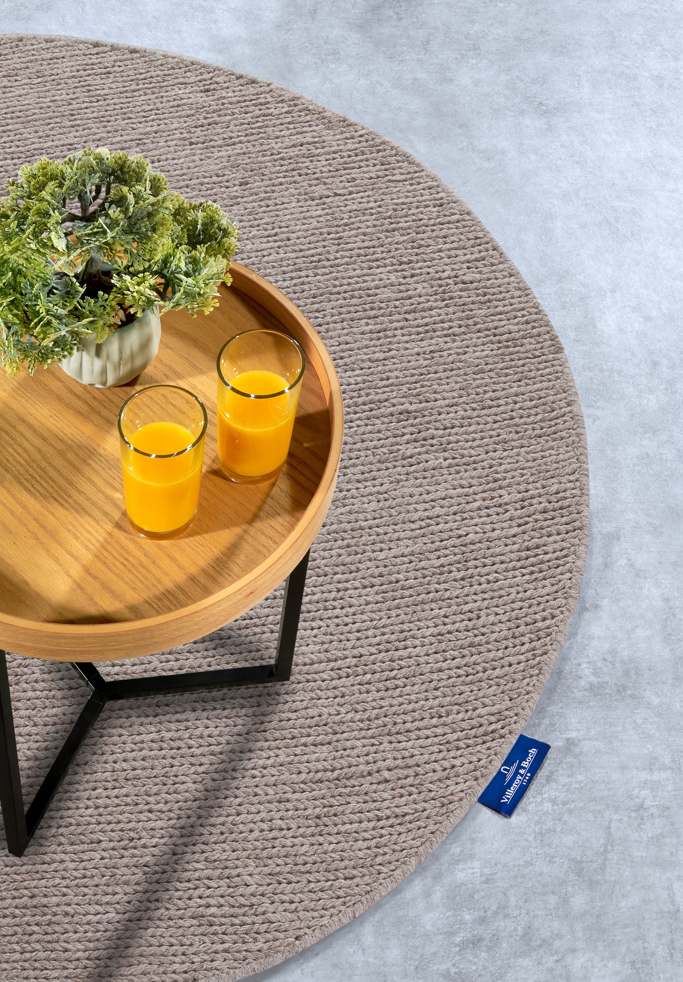 Villeroy & Boch Wollteppich »Francois«, rechteckig, 7 mm Höhe, in rund, oval, Läufer, handgewebt, Wolle, Wohnzimmer, Schlafzimmer