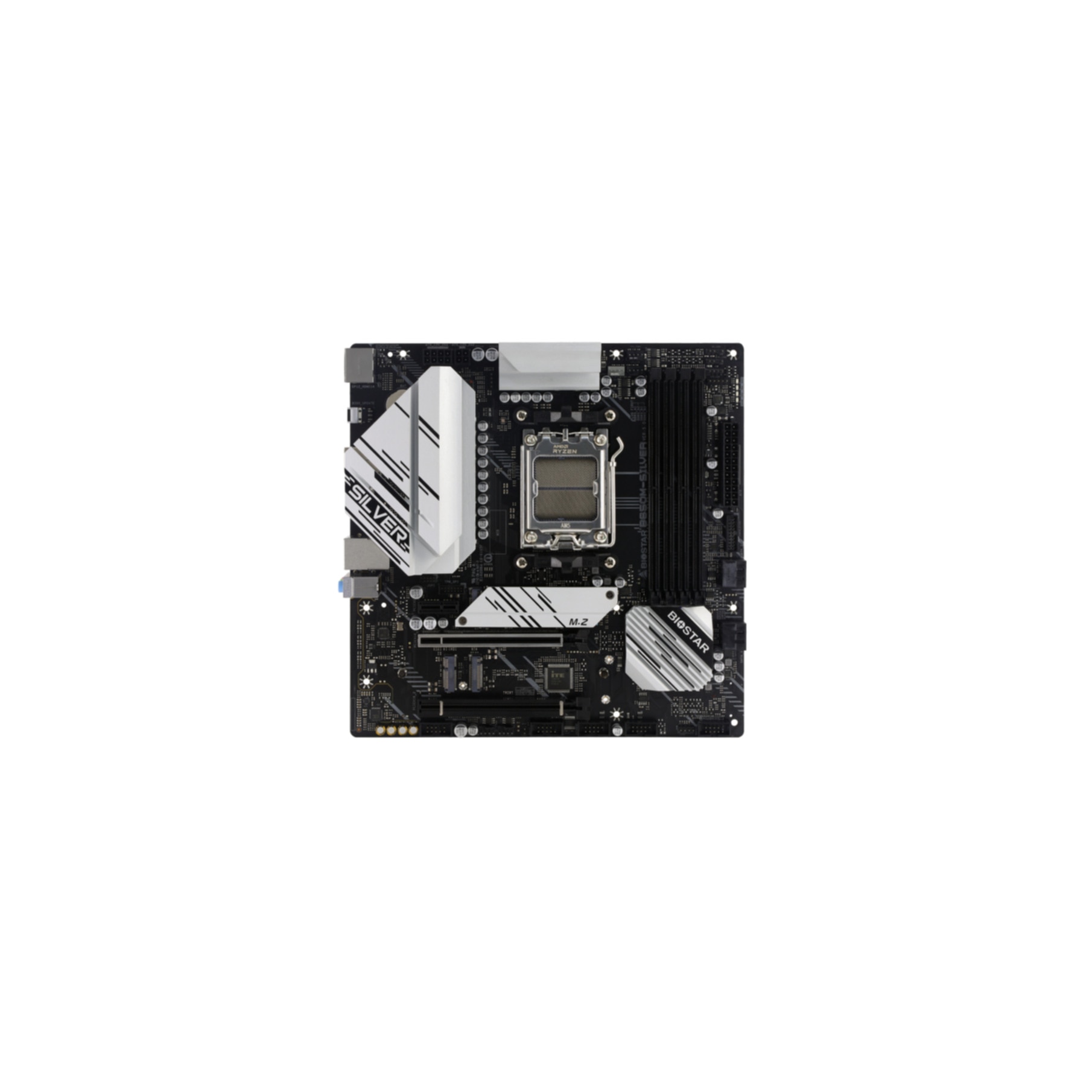Biostar Mainboard »B650M-SILVER«