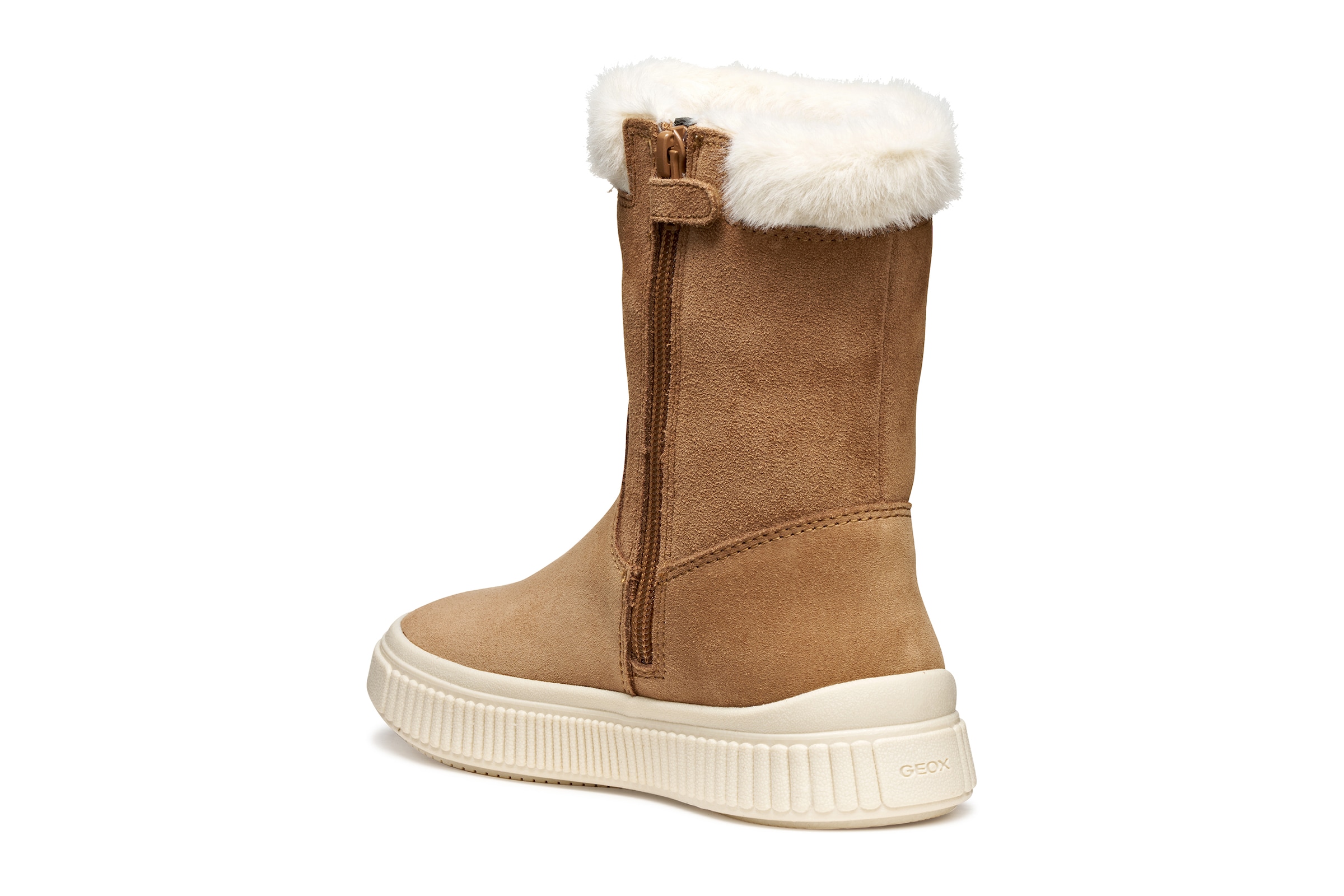 Geox Winterstiefel »J LAQUINNY GIRL WPF«  Winterboots, wasserabweisend, Größenschablone zum Download