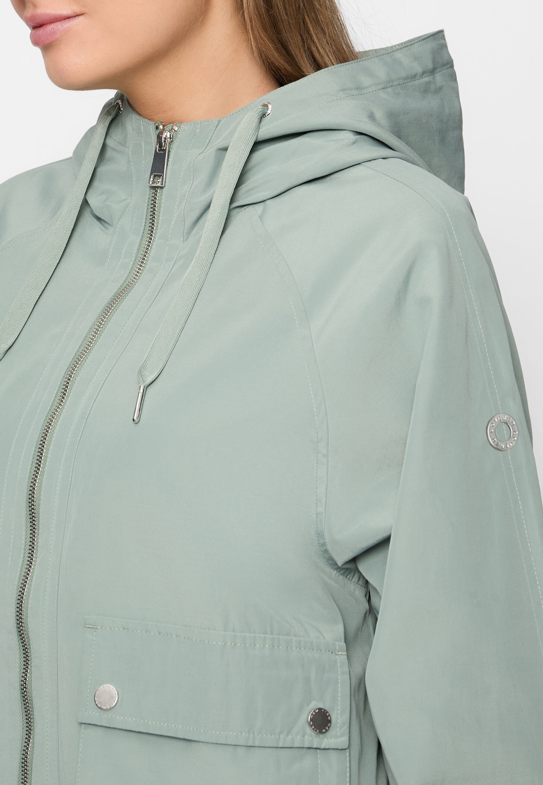 New View Winterjacke »Mara« mit Kapuze verstellbare Kapuze mit geprägtem Band