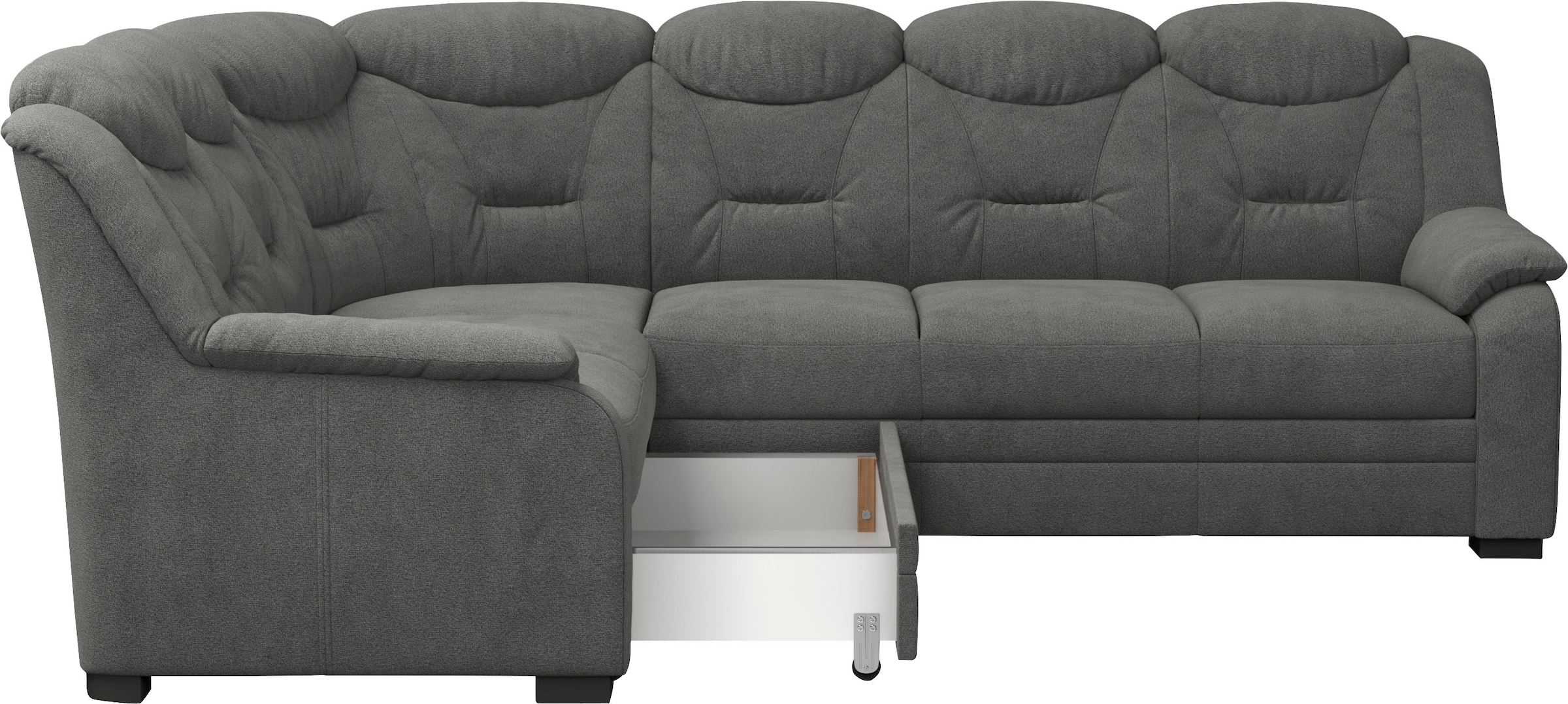 COTTA Ecksofa »Marcus L-Form«, wahlweise mit Bettfunktion & Stauraum