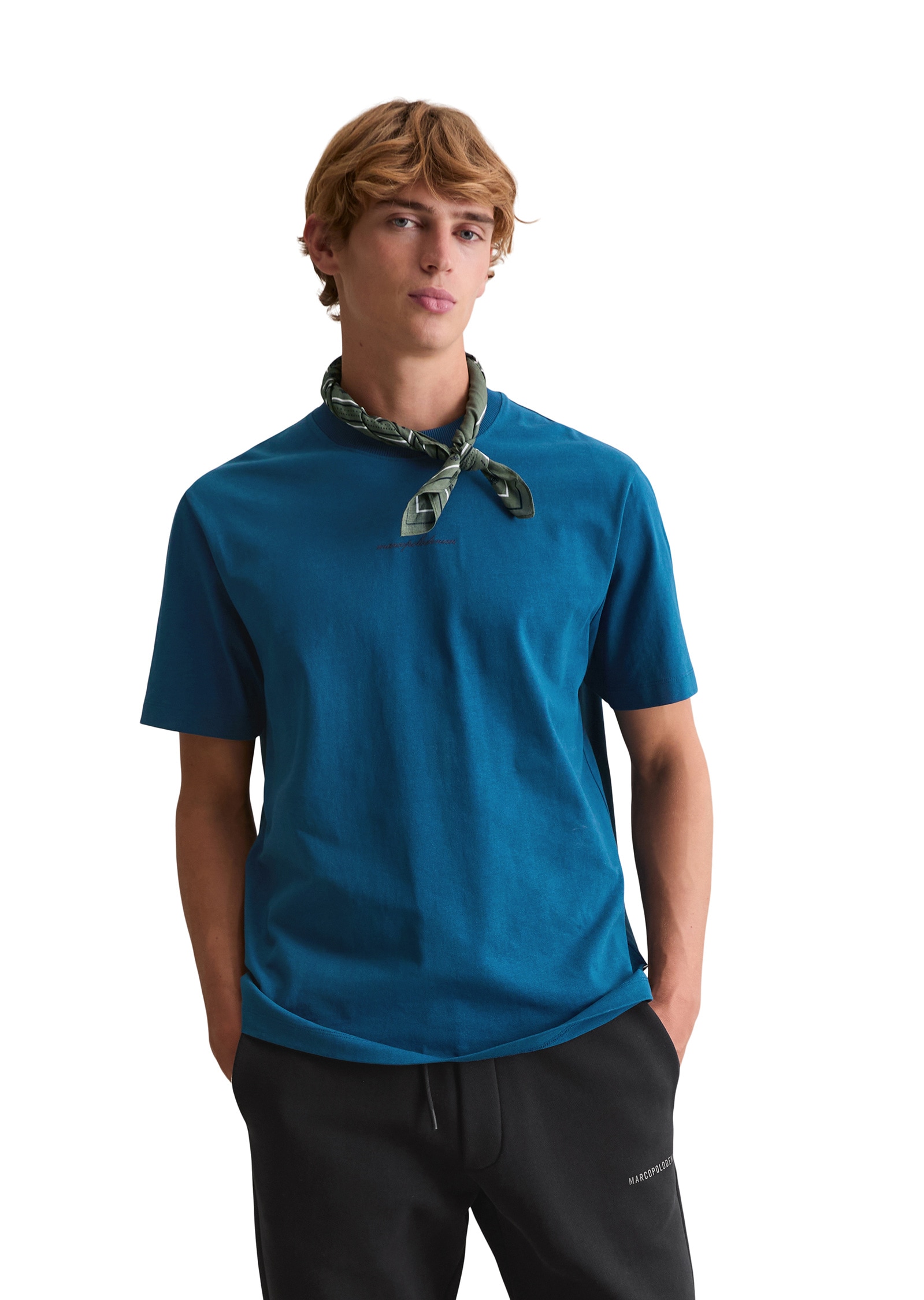 Marc OPolo DENIM T-Shirt "aus mittelschwerem Bio-Baumwoll-Jersey" günstig online kaufen