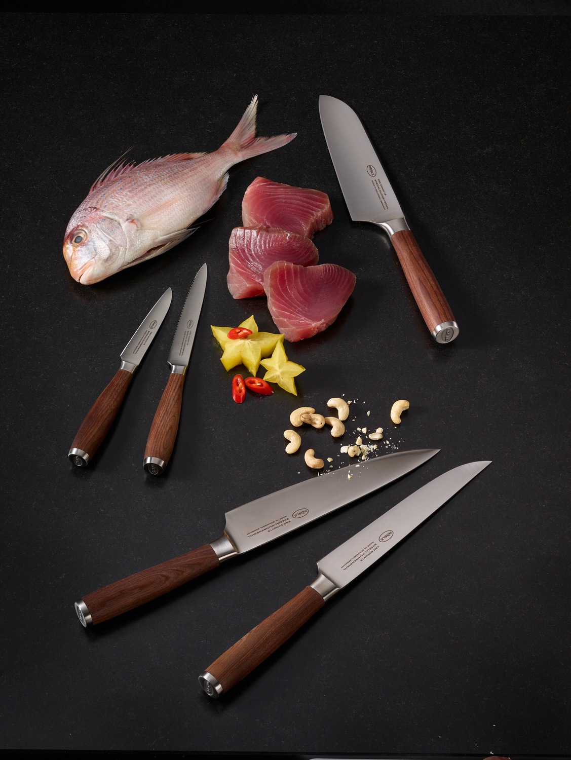 Thumbnail - RÖSLE Gemüsemesser "Masterclass" Küchenmesser für Obst & Gemüse, Made in Solingen, Klingenspezialstahl