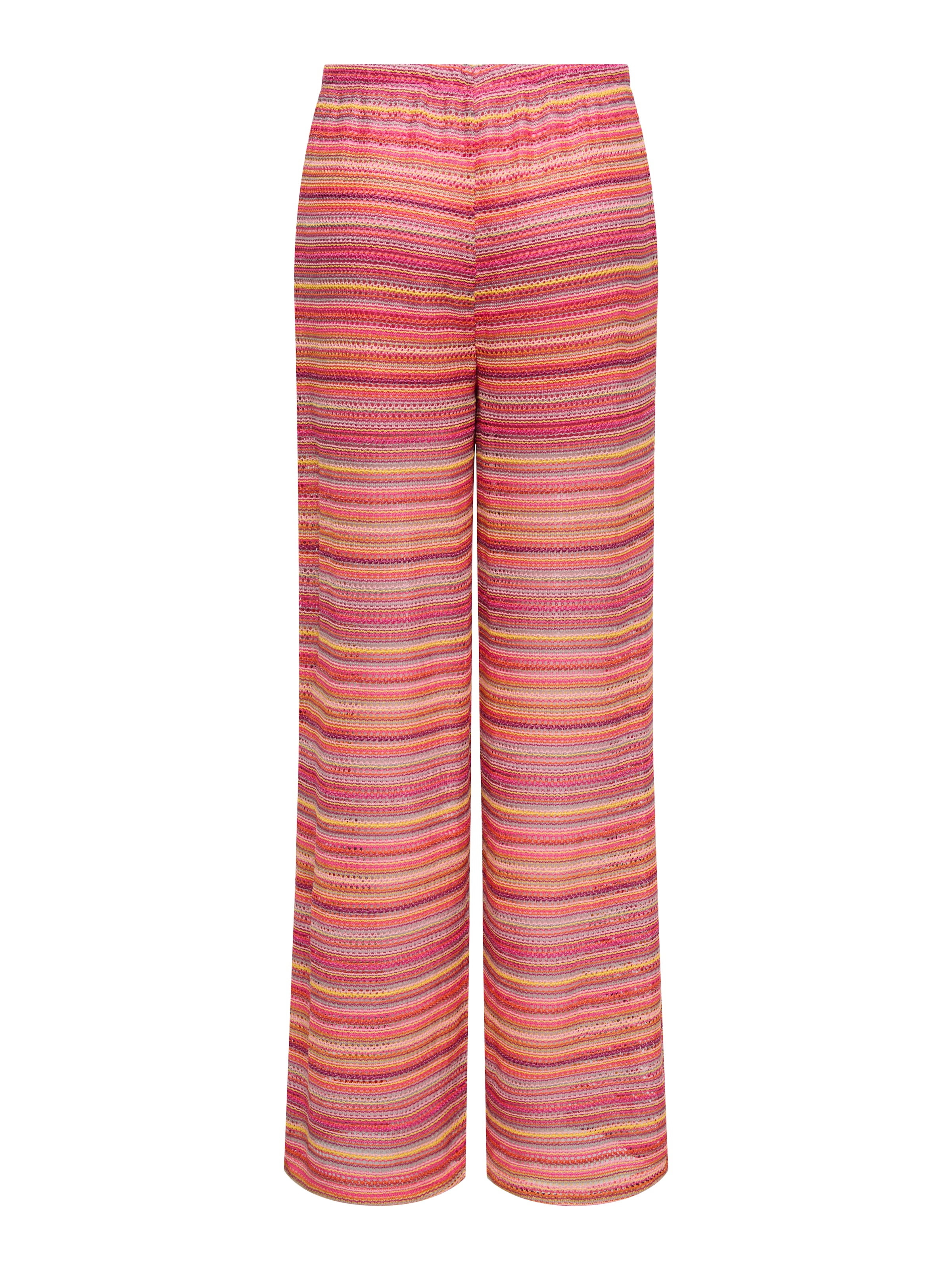 ONLY Schlupfhose »ONLSANDY WIDE TIE STRING PANTS JRS«  Materialmix, regular fit