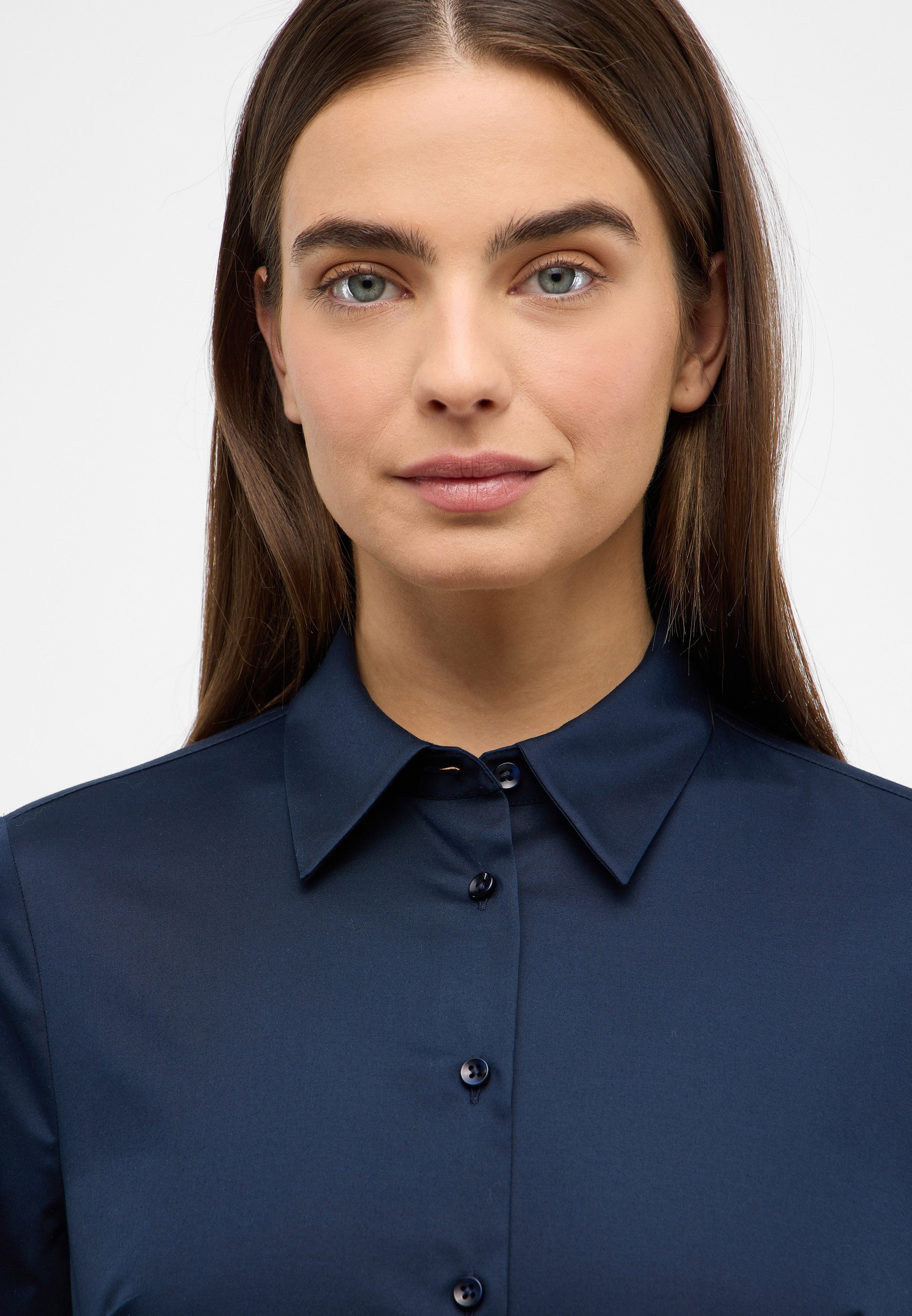 Eterna Hemdbluse »FITTED«, EASY IRON (bügelleicht)