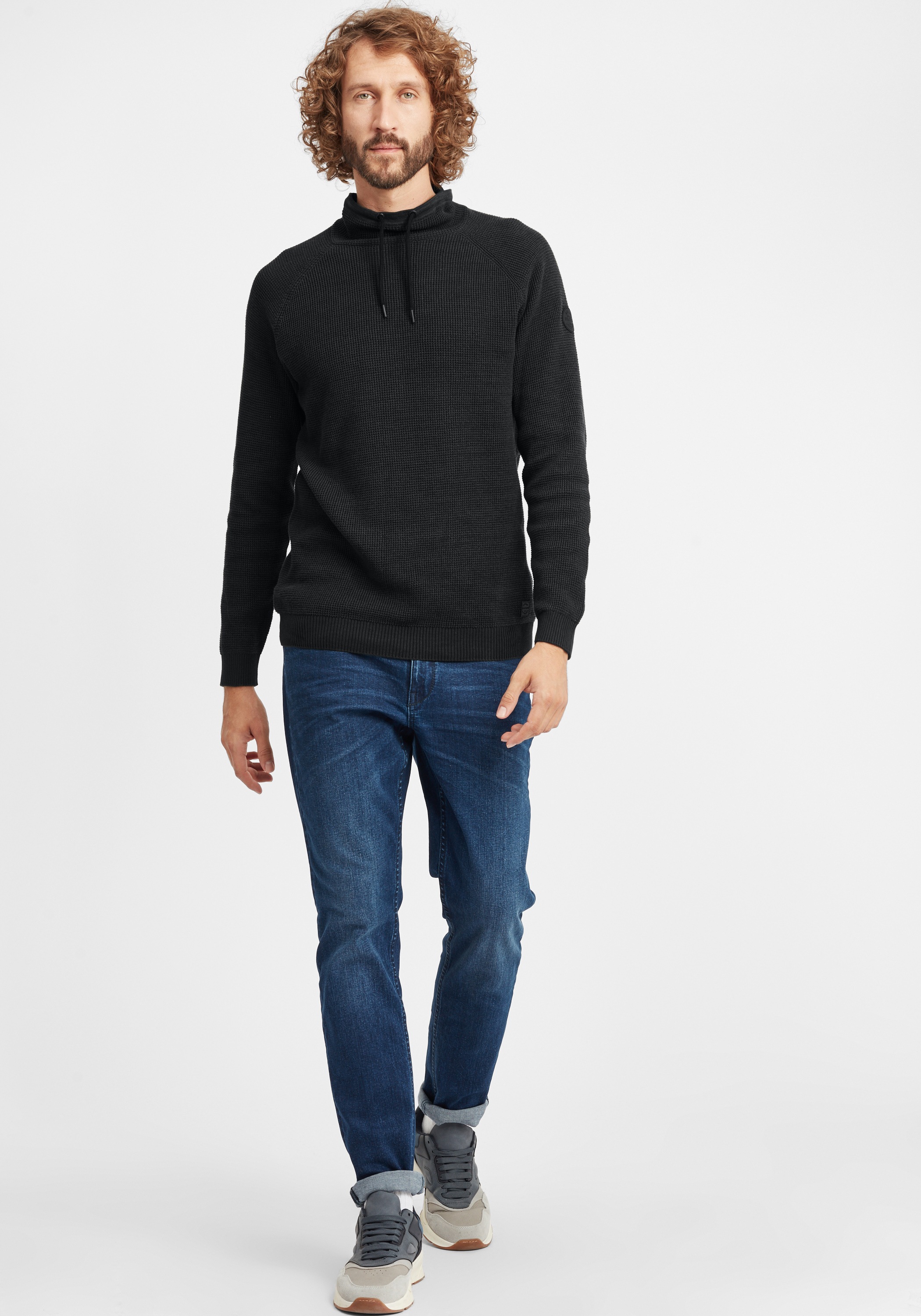 Thumbnail - Blend Strickpullover "BHComulco" Strickpullover aus Grobstrick mit Tube-Kragen