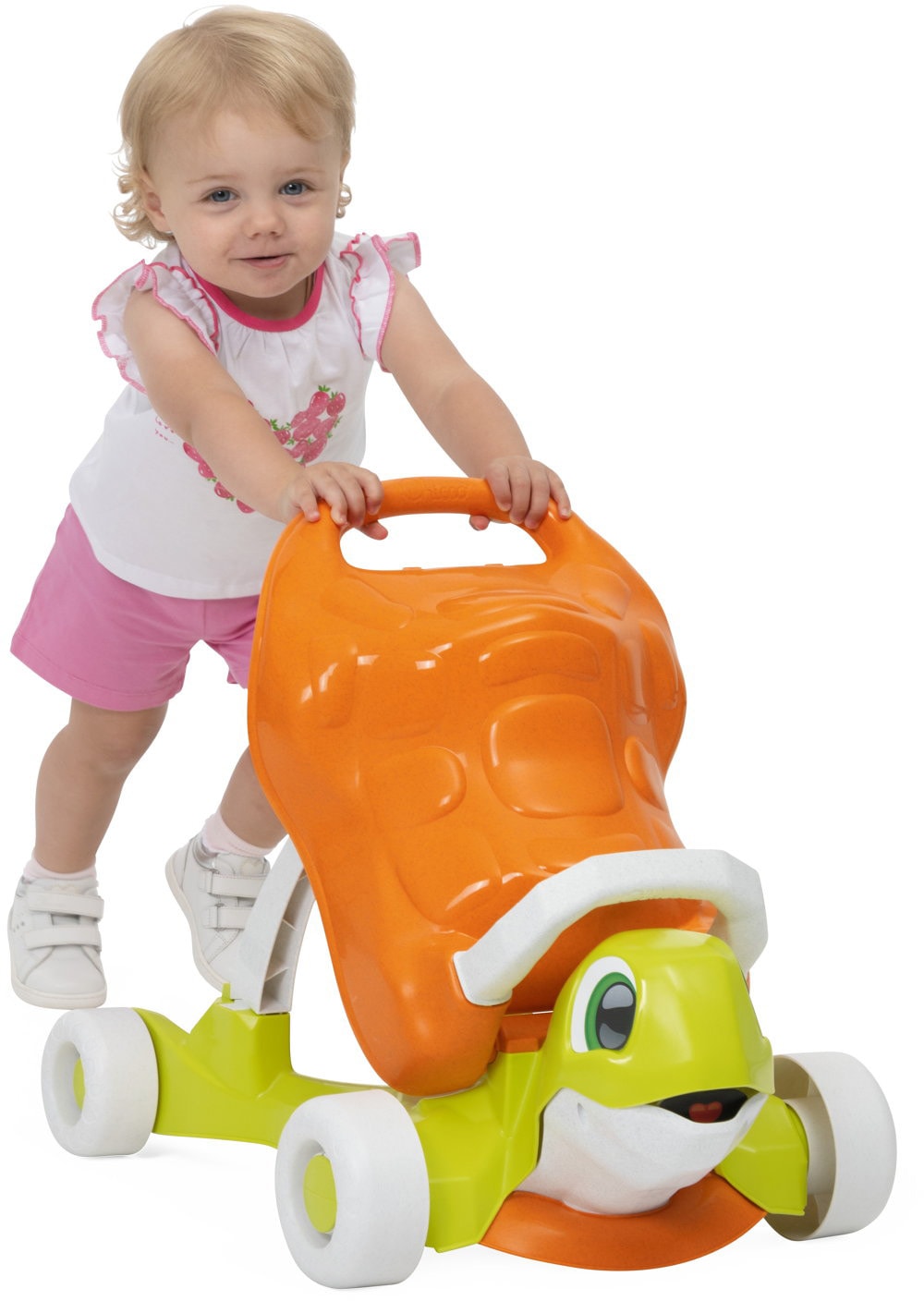 Chicco Lauflernhilfe »Walk&Ride Turtle«, teilweise aus recyceltem Material; Made in Europe
