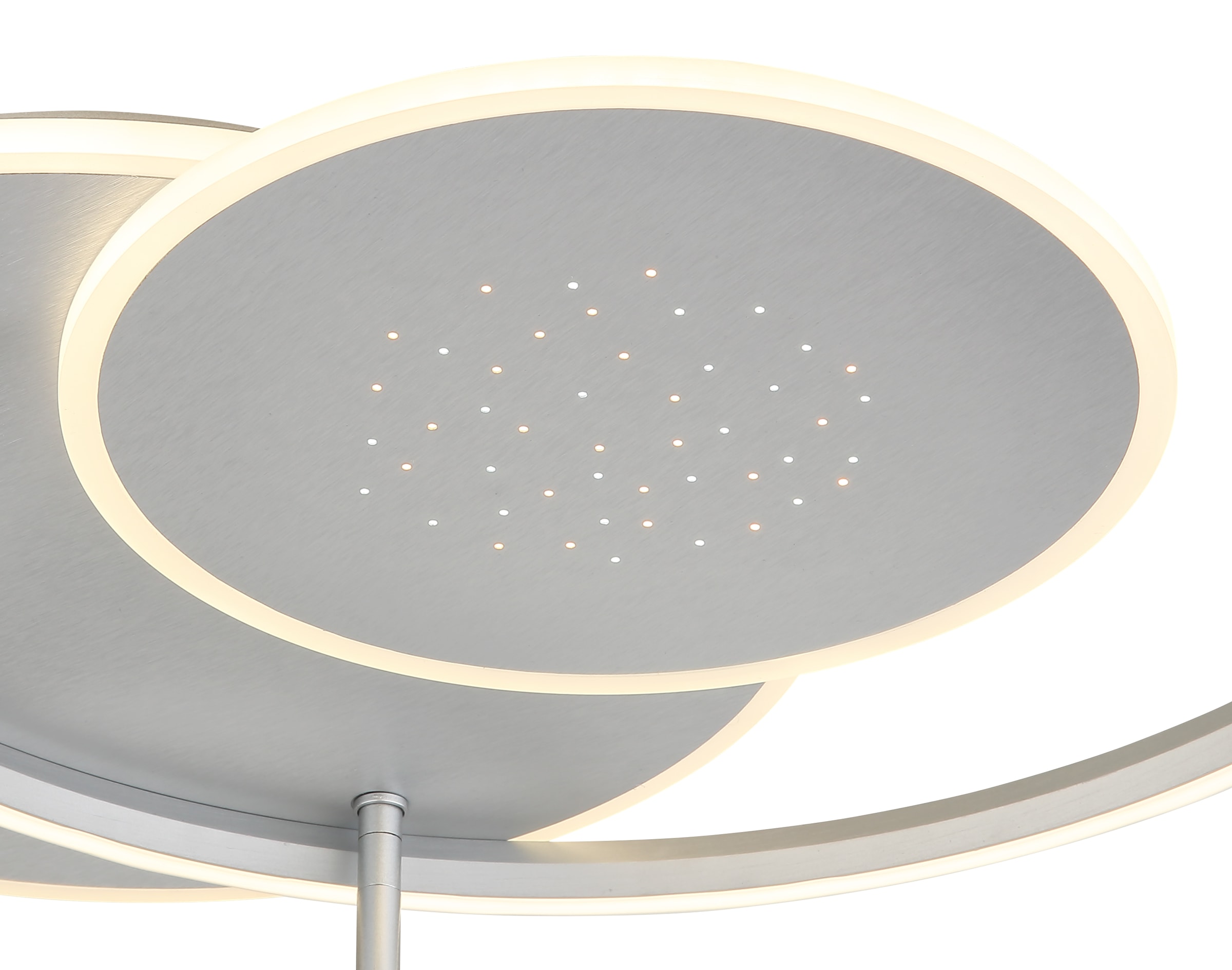 GLOBO LIGHTING Deckenleuchte »JOHNSON« LED-Modul 1 Stk. Smarte LED-Deckenleuchte, dimmbar, Fernbedienung, flexibel