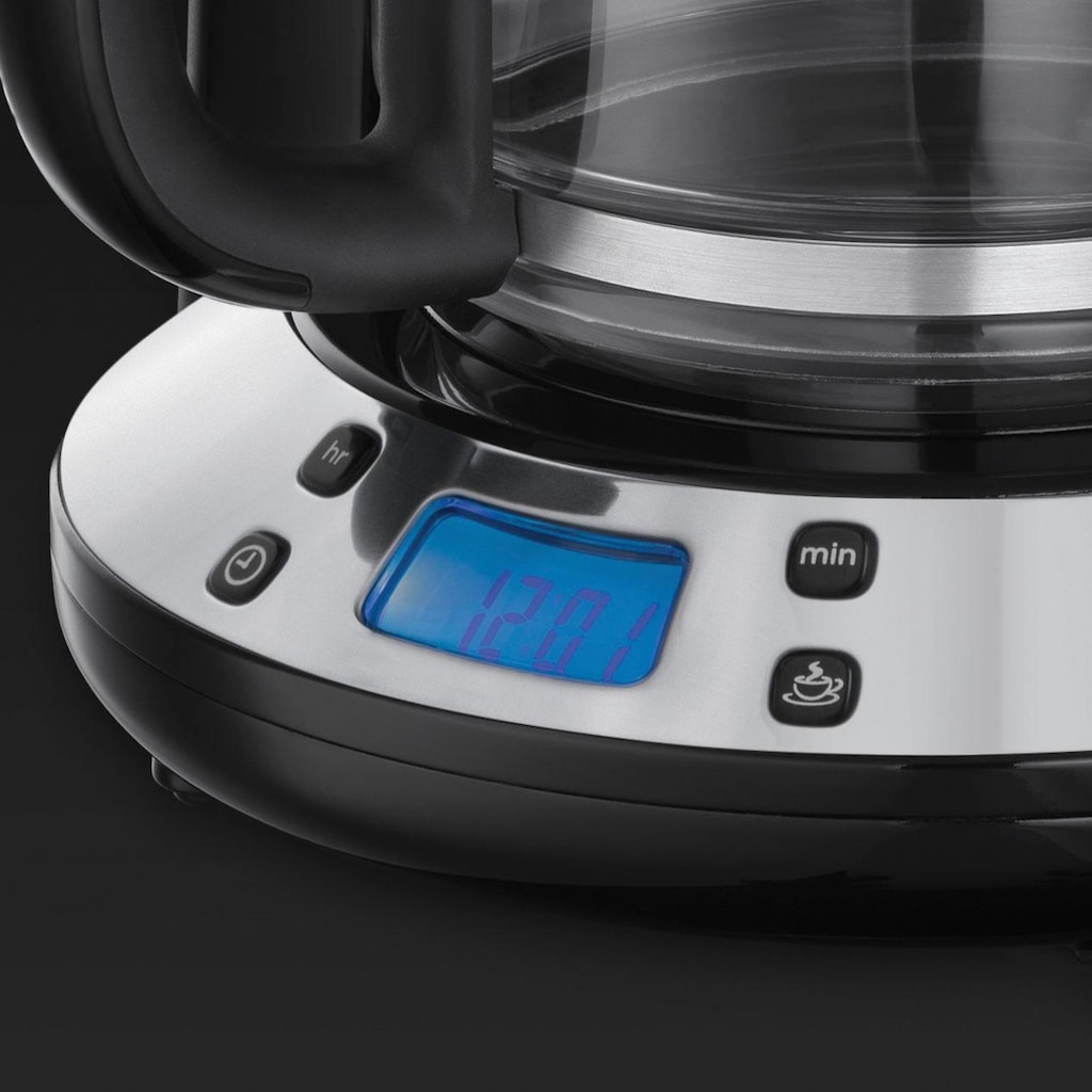 RUSSELL HOBBS Filterkaffeemaschine »Colours Plus+ 24033-56«, 1,25 l Kaffeekanne, Papierfilter, 1x4