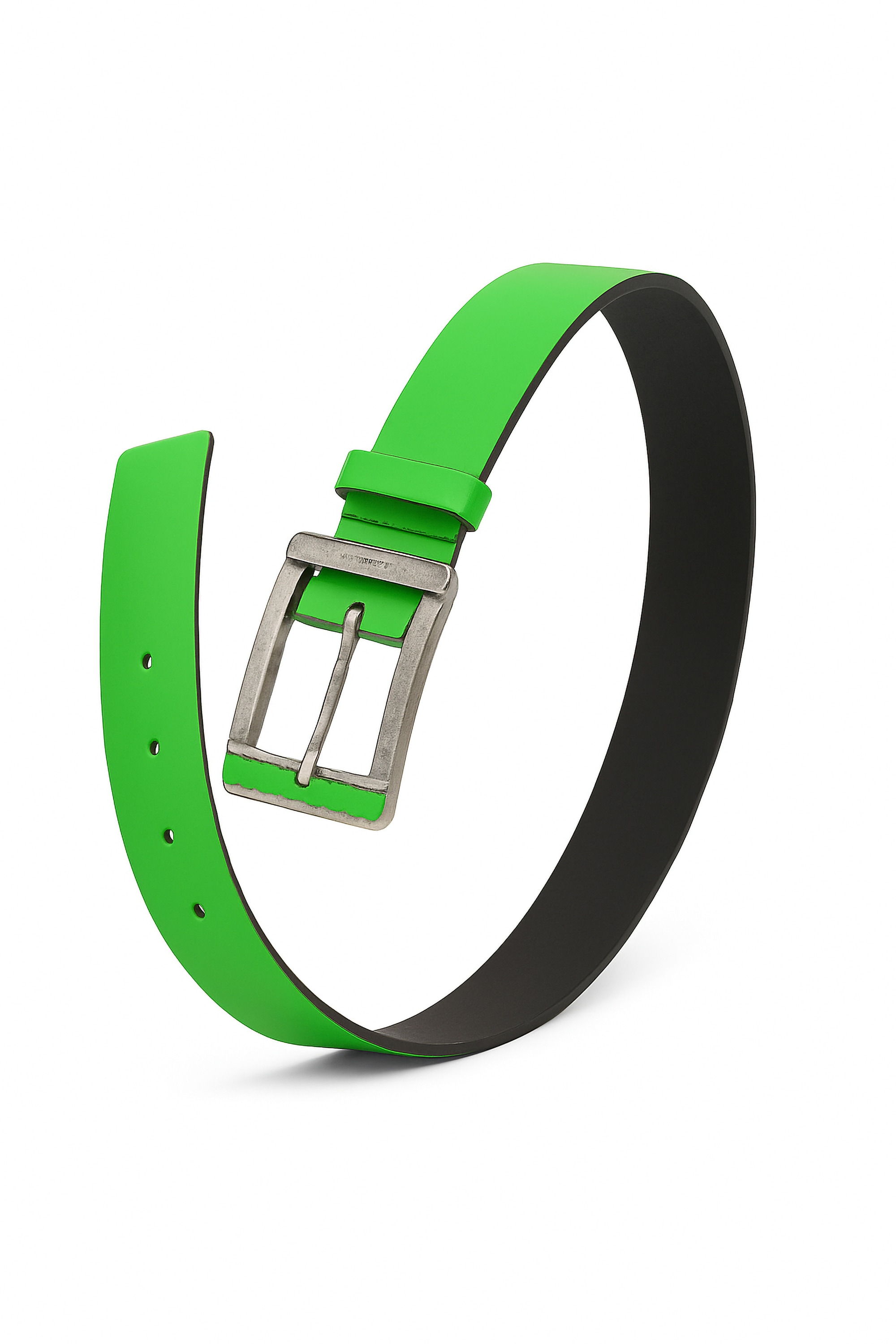 COLLEZIONE ALESSANDRO Ledergürtel "Neon" aus echtem Leder, Made in Italy, Neon