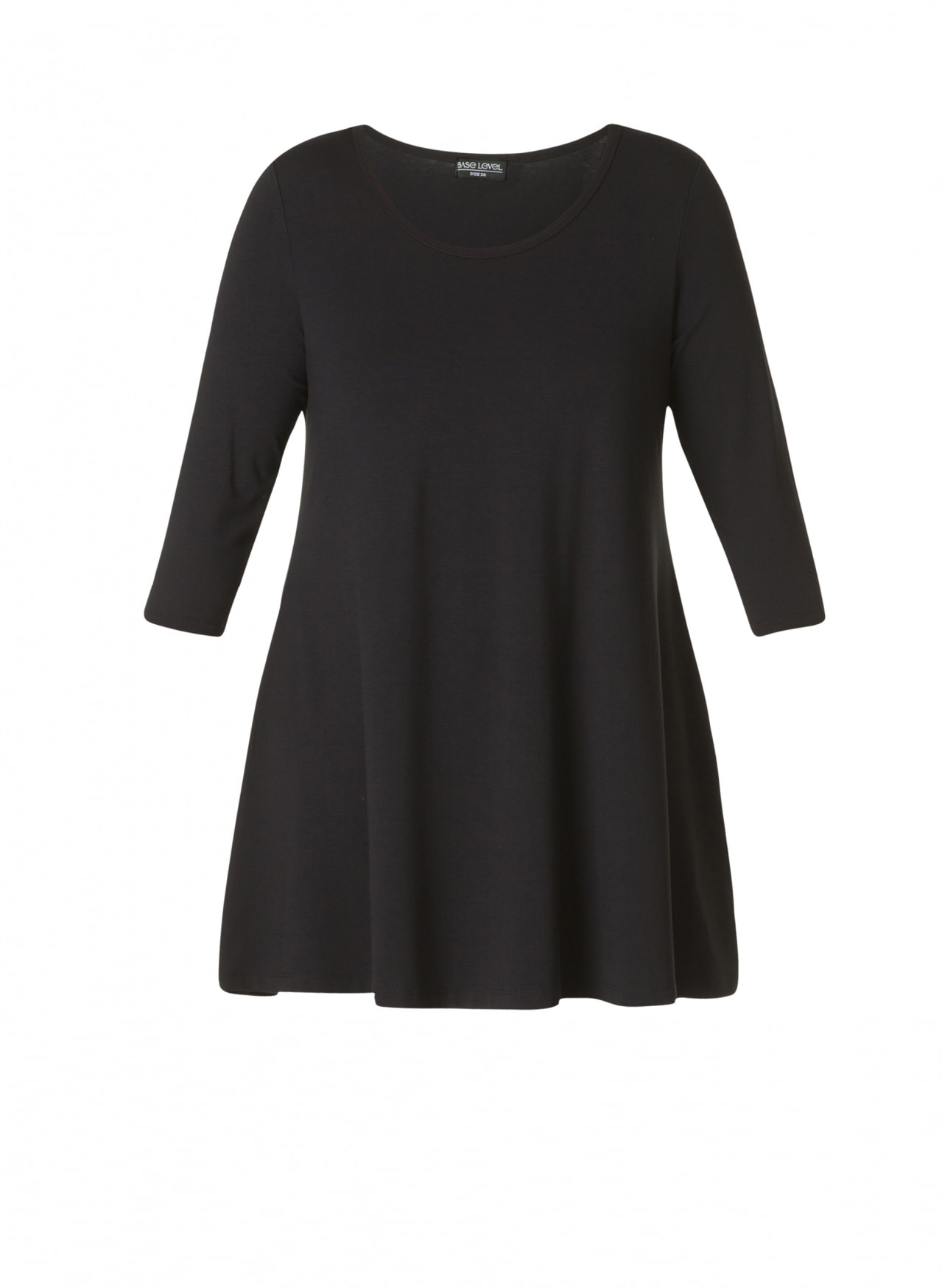 Base Level Curvy Tunikashirt »Aria« mit Rundhalsausschnitt