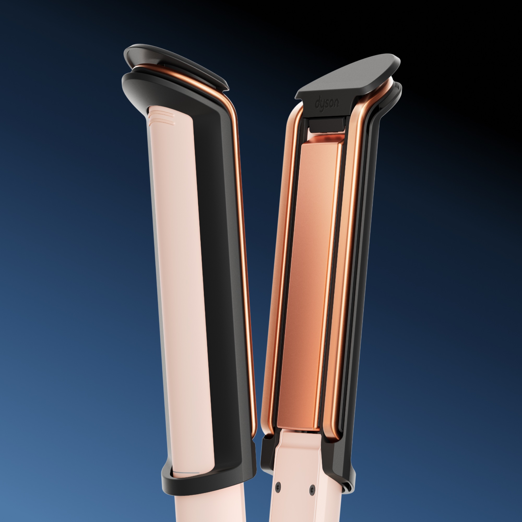 DYSON Glätteisen »Dyson Corrale CoolshineTM Ceramic Pink/Roségold« 29 % weniger Haarschäden dank Kühltechnologie