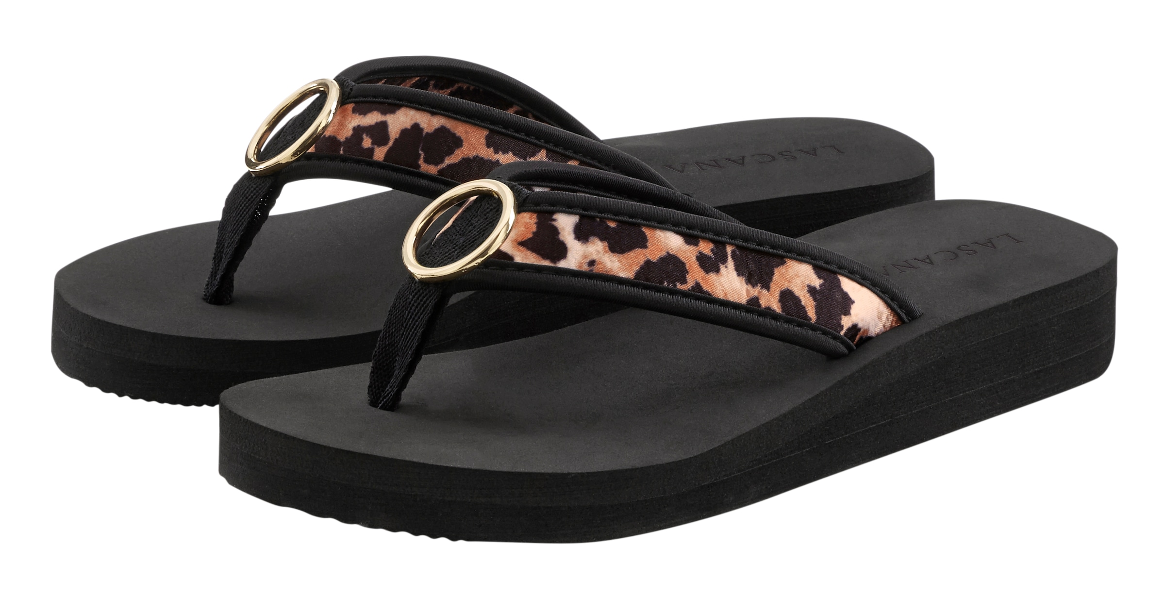 LASCANA Badezehentrenner "Sandale, Badeschuh, Pantolette, Badelatsche, Flip günstig online kaufen