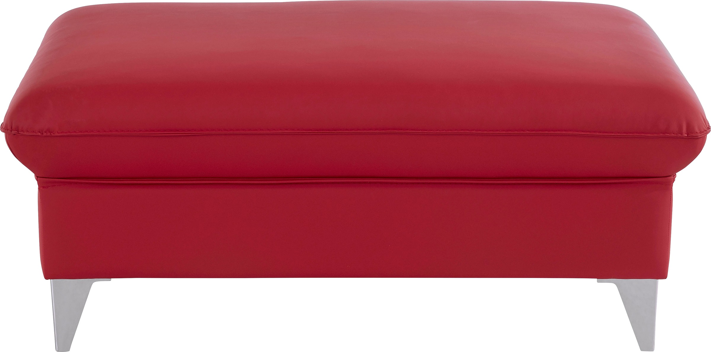 COTTA Polstergarnitur »Caluso L-Form«, (2 tlg.), Set bestehend aus: Ecksofa mit Kopfteilverstellung & Hocker