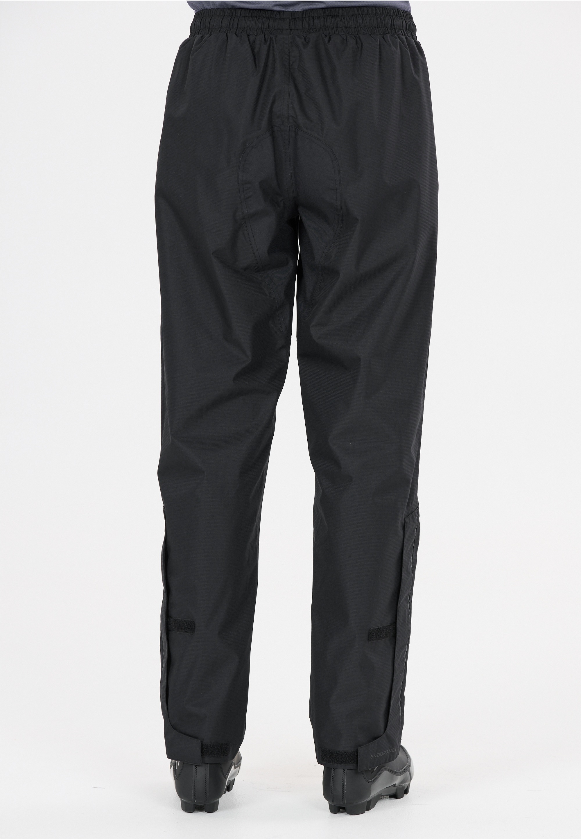 Regenhose ENDURANCE "Seren", Damen, Gr. 46, EURO-Größen, schwarz, 100% Polyester, unifarben, lang, Hosen Regenhose, DWR Treatment 3