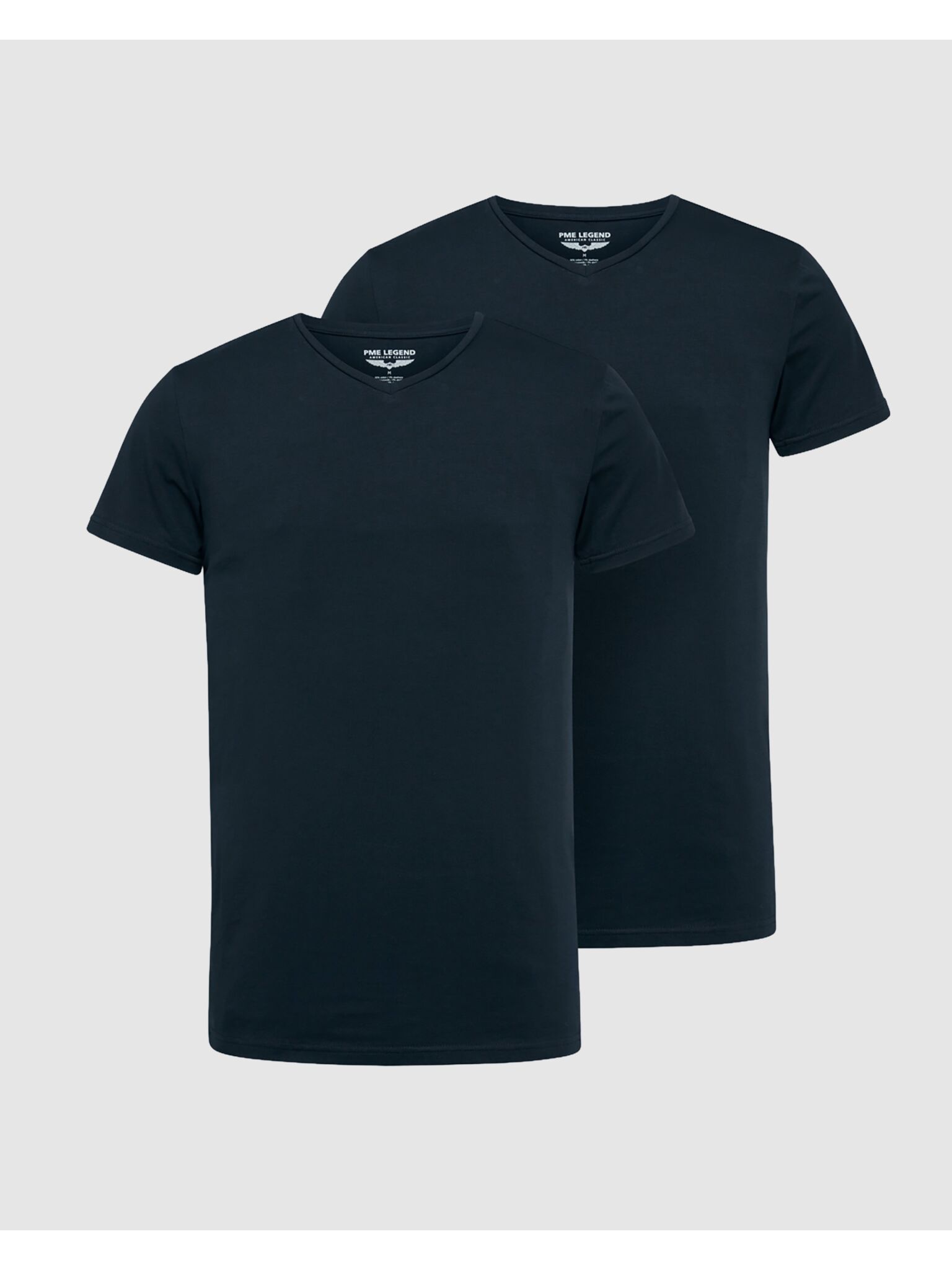 PME LEGEND 1100000002199 "2-packbasict-shirt" Packung, 2, 2 Stk.