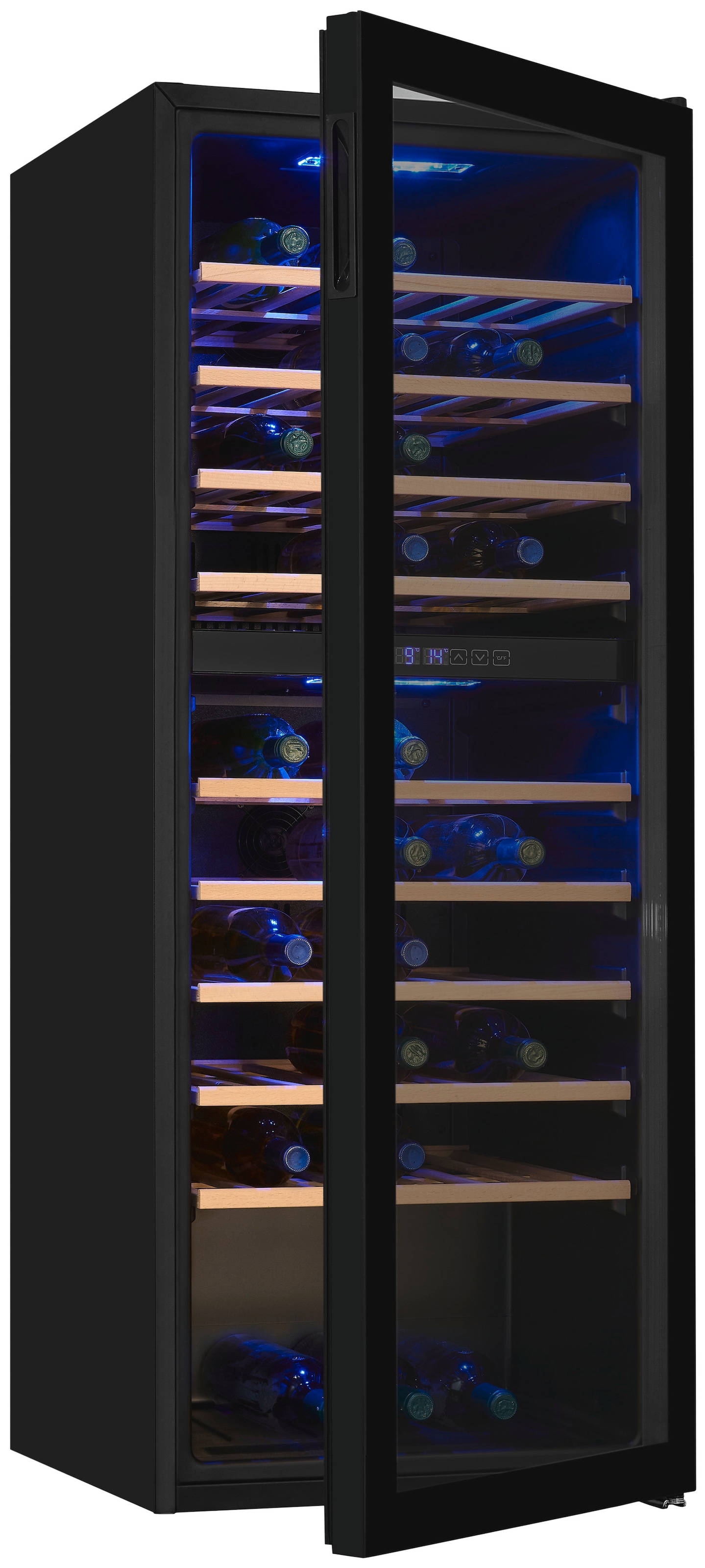 exquisit Weinkühlschrank "WS2-78-GTE-160G" für 78 Stk. Standardflaschen á 0 günstig online kaufen