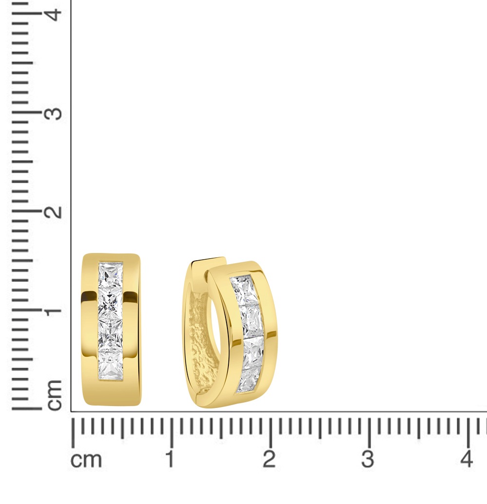 Zeeme Paar Creolen »925/- Sterling Silber«