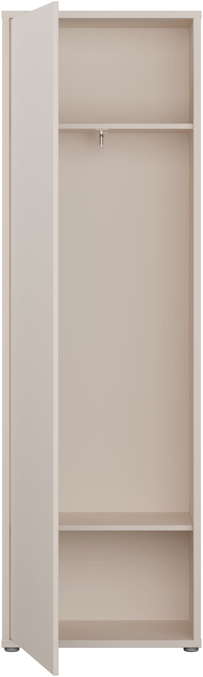 FORTE Garderobenschrank B/H/T 59,8/191,9/34,9 cm Push to open