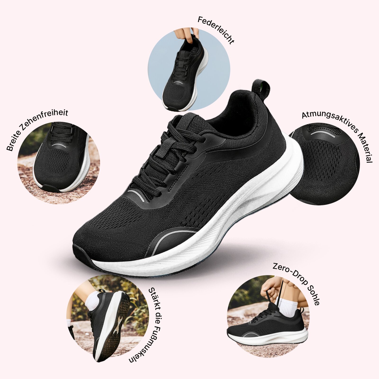 DOTALES Barfußschuh "Everstep Sportschuhe – Sneaker-Look Mit Barfußgefühl" günstig online kaufen