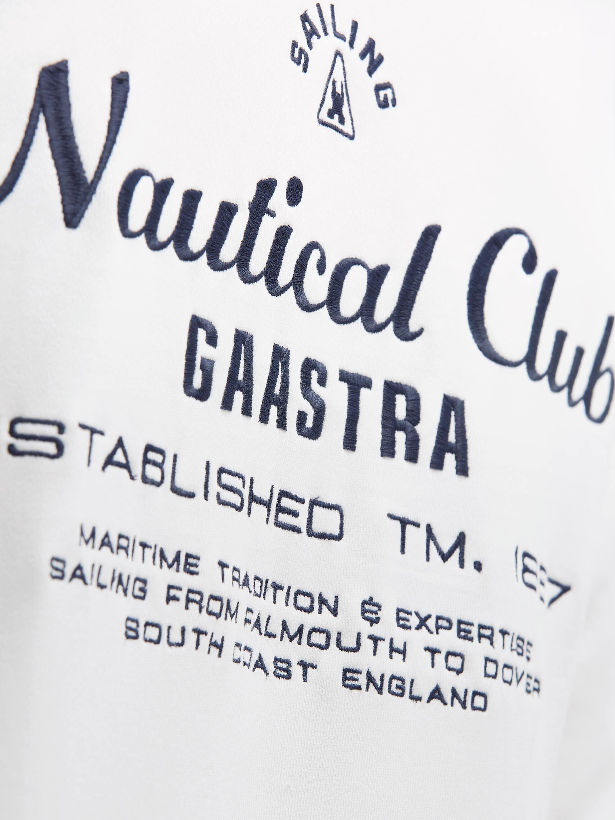 Gaastra Kapuzensweatshirt , mit Stehkragen
