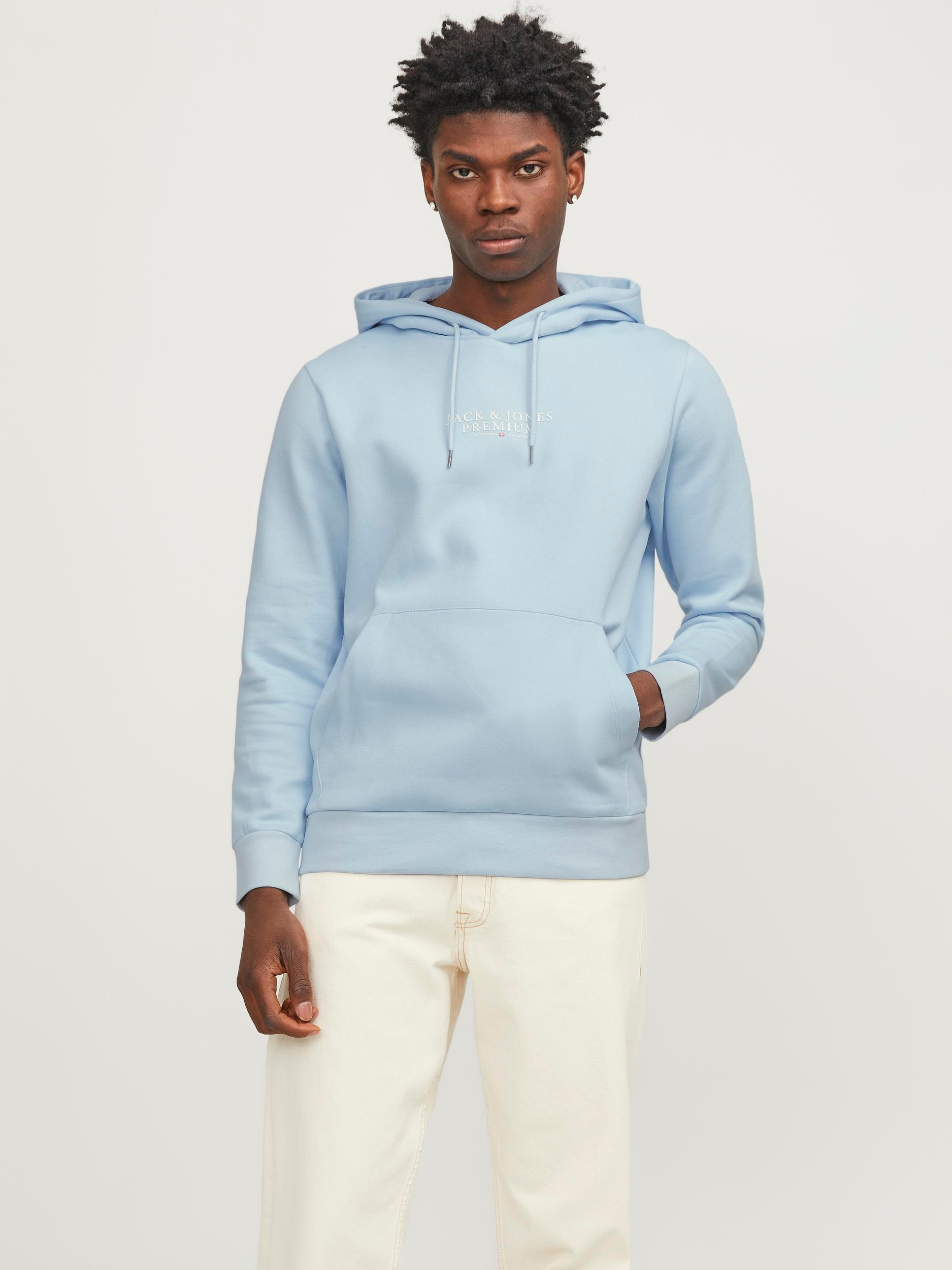 Jack & Jones Kapuzensweatshirt "JPRBLUARCHIE SWEAT HOOD NOOS" mit Logo Prin günstig online kaufen