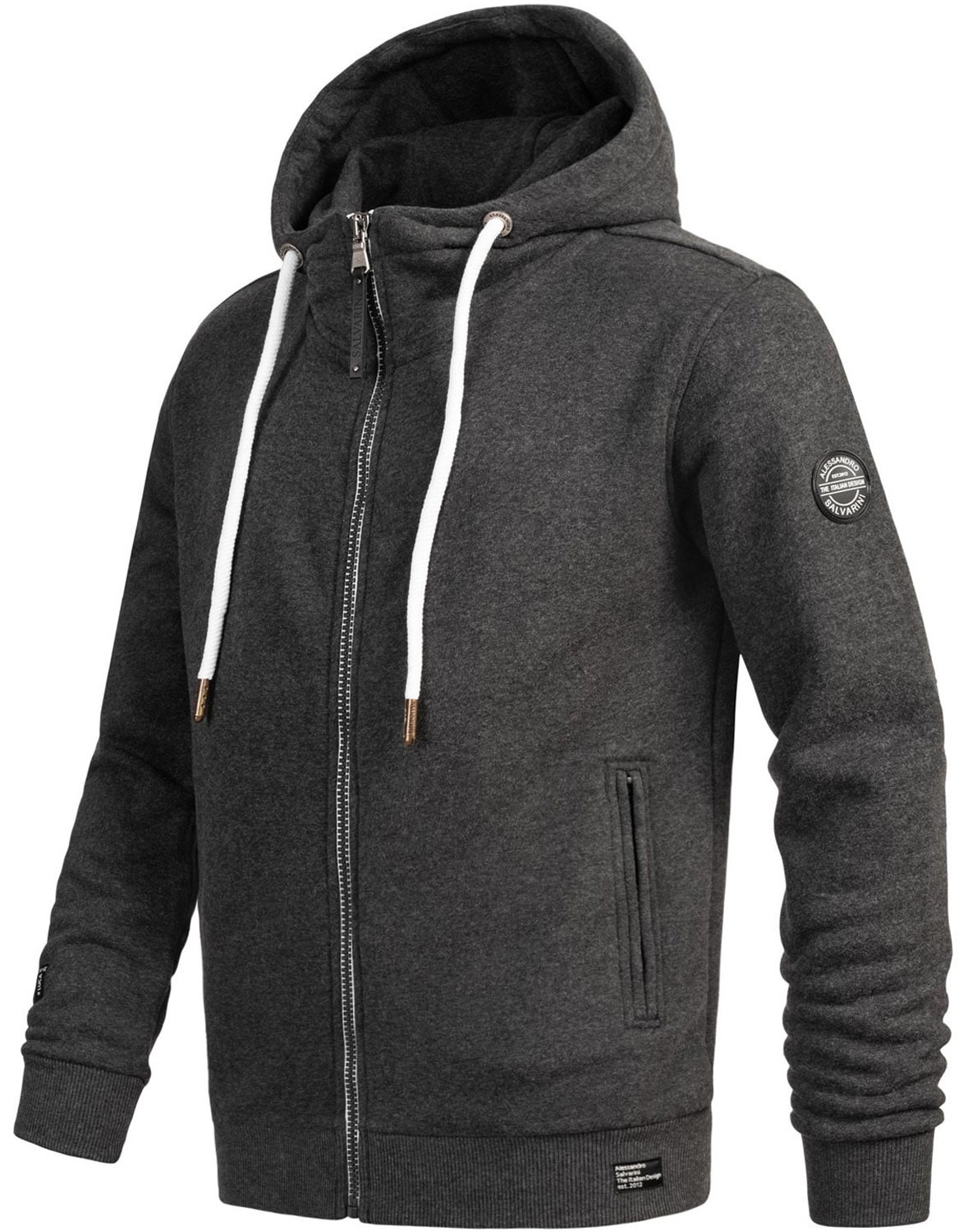 Alessandro Salvarini Sweatjacke »ASGilio«, aus hochwertigem, warmem Material