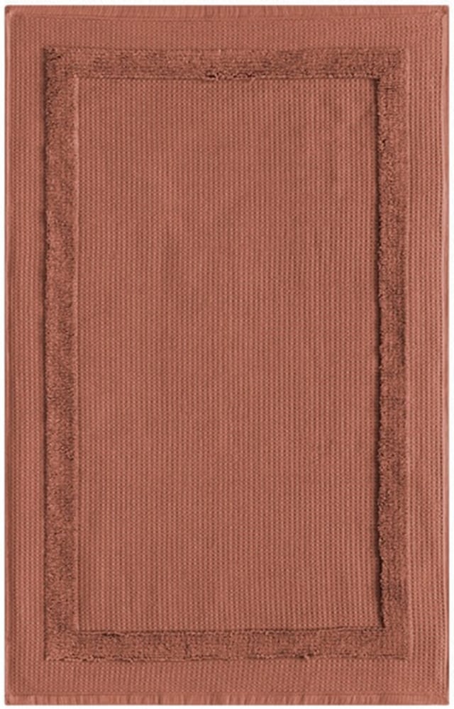 Egeria Badematte "LIVA" Höhe 5 mm 50x80 cm, Waffelpiqué Struktur