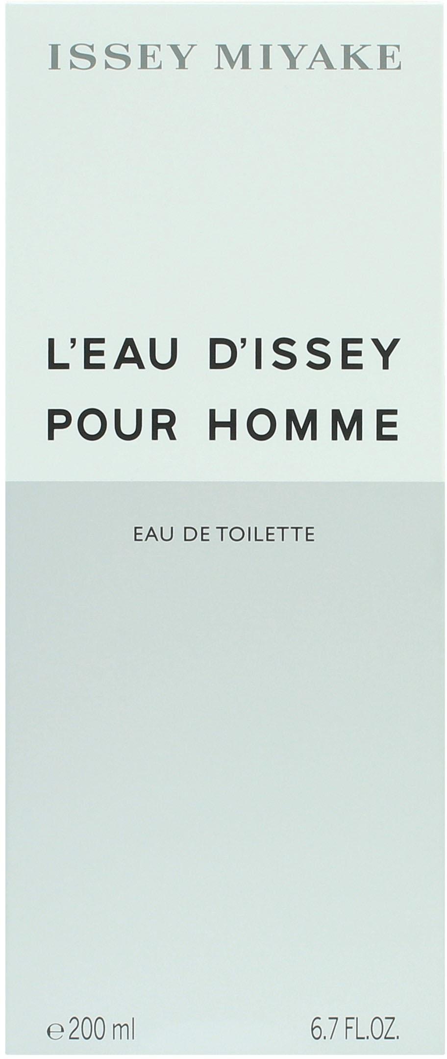 Issey Miyake Eau de Toilette »L'Eau d'Issey pour Homme«, mit kraftvoller maskuliner Basis