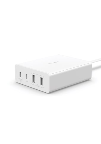 USB-Ladegerät »108W 4-Port GaN, 2x USB-C, 2x USB-A, 2m Netzkabel«