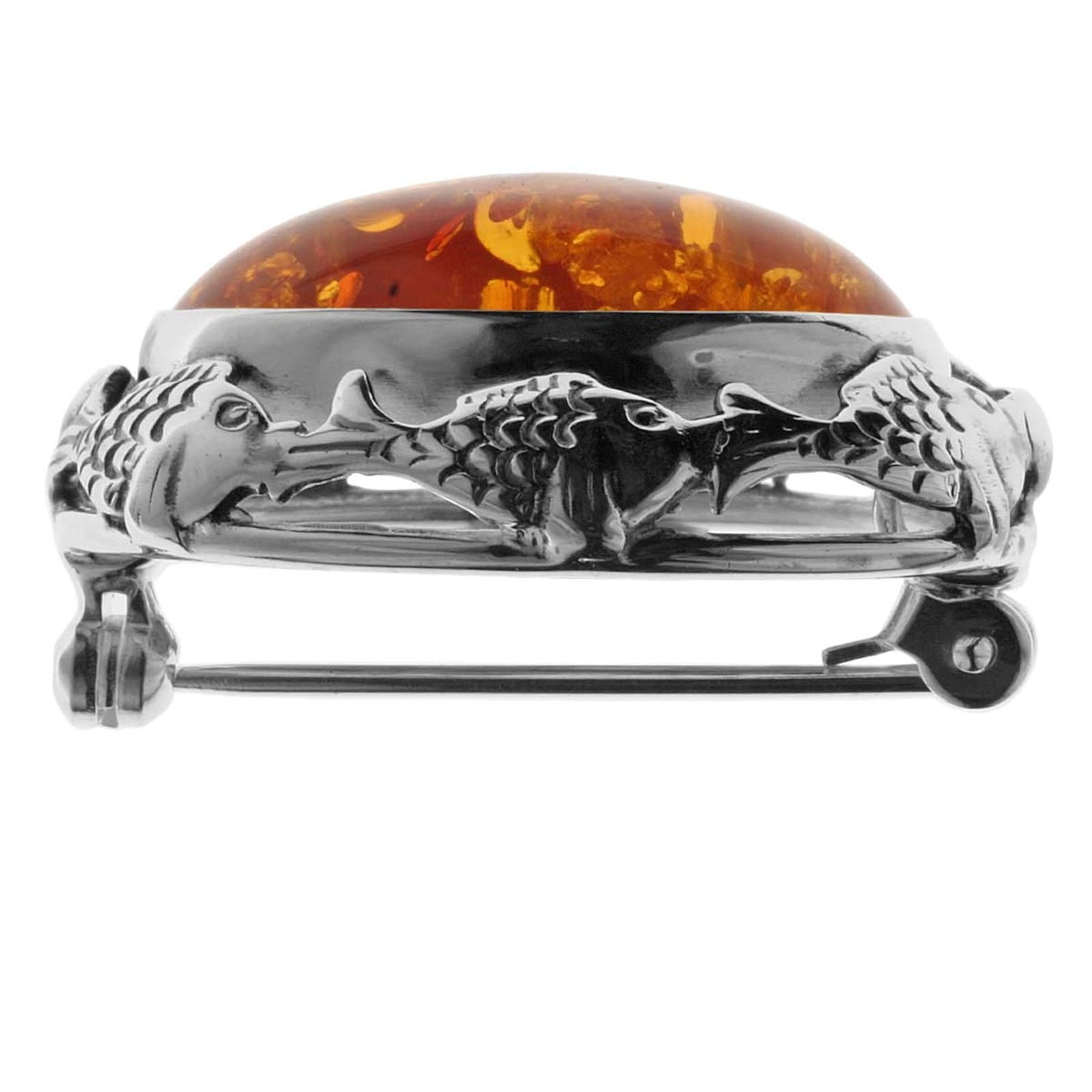 OSTSEE-SCHMUCK Brosche »Ostsee-Schmuck Brosche Fischland 31x25 mm«