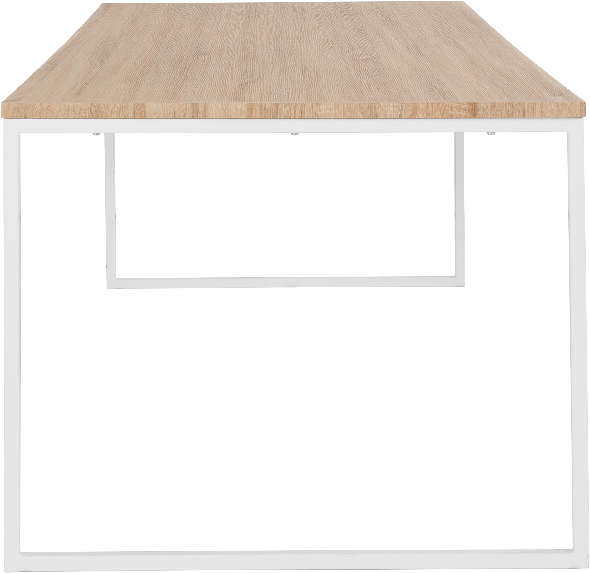 andas Esstisch »Hulsig«, (1 St.), mit Tischplatte in einer Holzoptik und fühlbare Struktur, Höhe 76 cm
