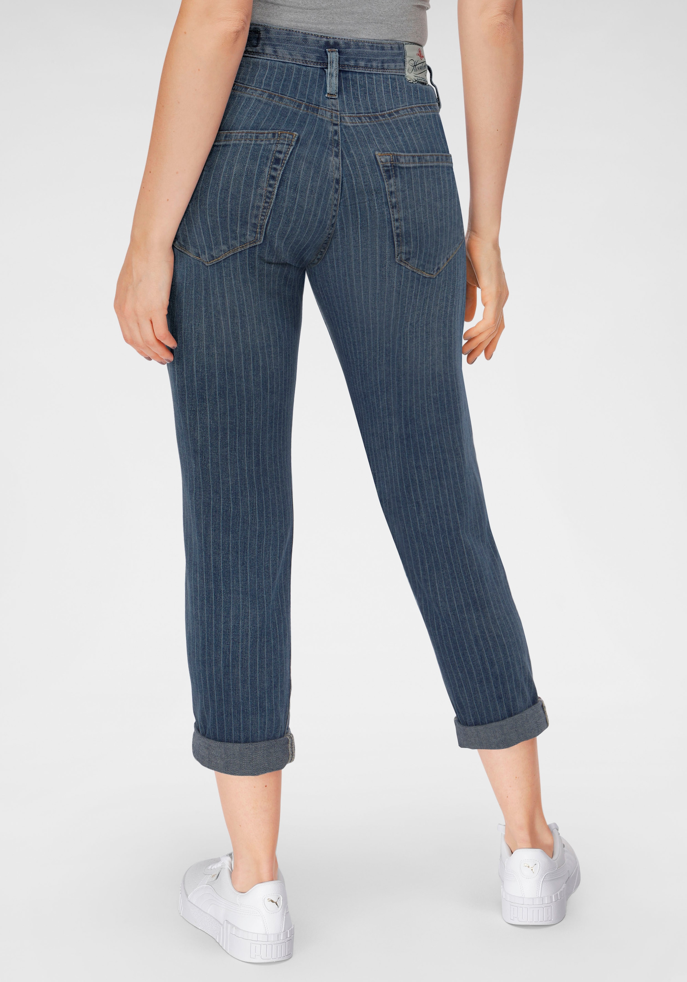 Herrlicher Boyfriend-Jeans »SHYRA CROPPED STRETCH«