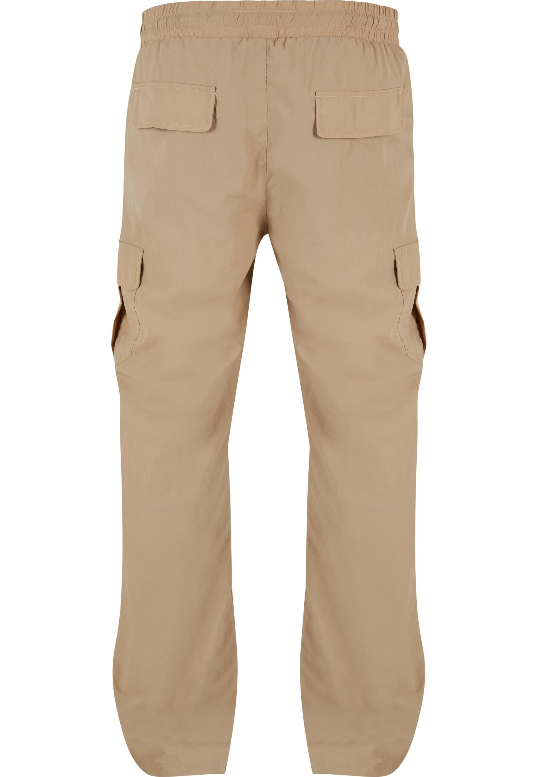 URBAN CLASSICS Cargohose »Urban Classics Herren Straight Leg Nylon Cargo Pants«, (1 tlg.)