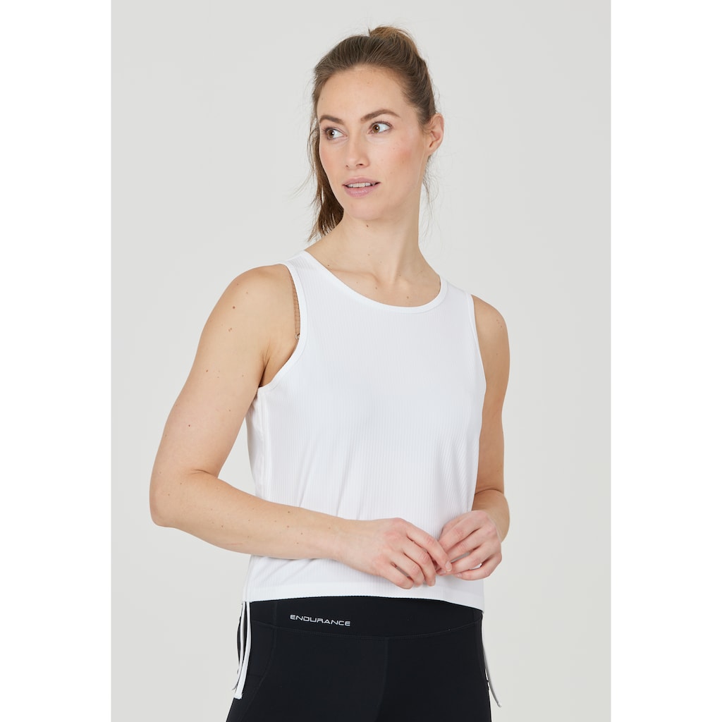 ENDURANCE Tanktop »Irisliene« Schnell trocknend atmungsaktiv und im stylischen Crop-Look