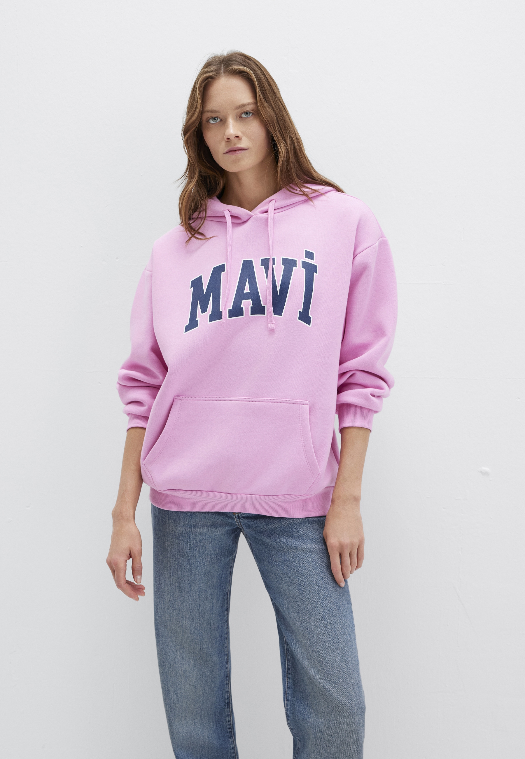 Mavi Kapuzenpullover »MAVI LOGO HOODED SWEATSHIRT« Logo Sweatshirt