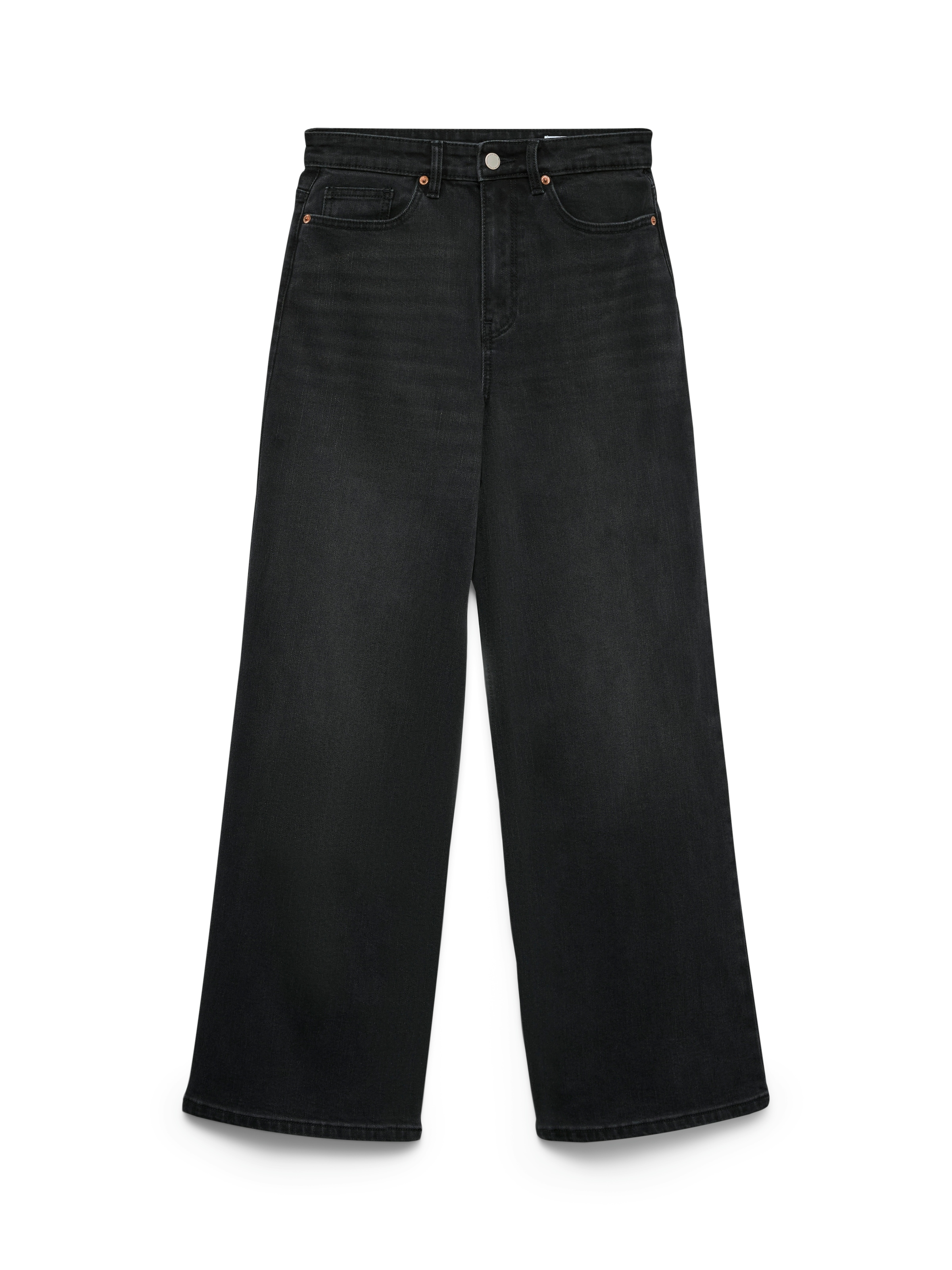 Vero Moda Weite Jeans »VMOLIVIA STRETCH HR WIDE JNS LI1101 NOOS« Baumwollmischung, high waist, wide fit