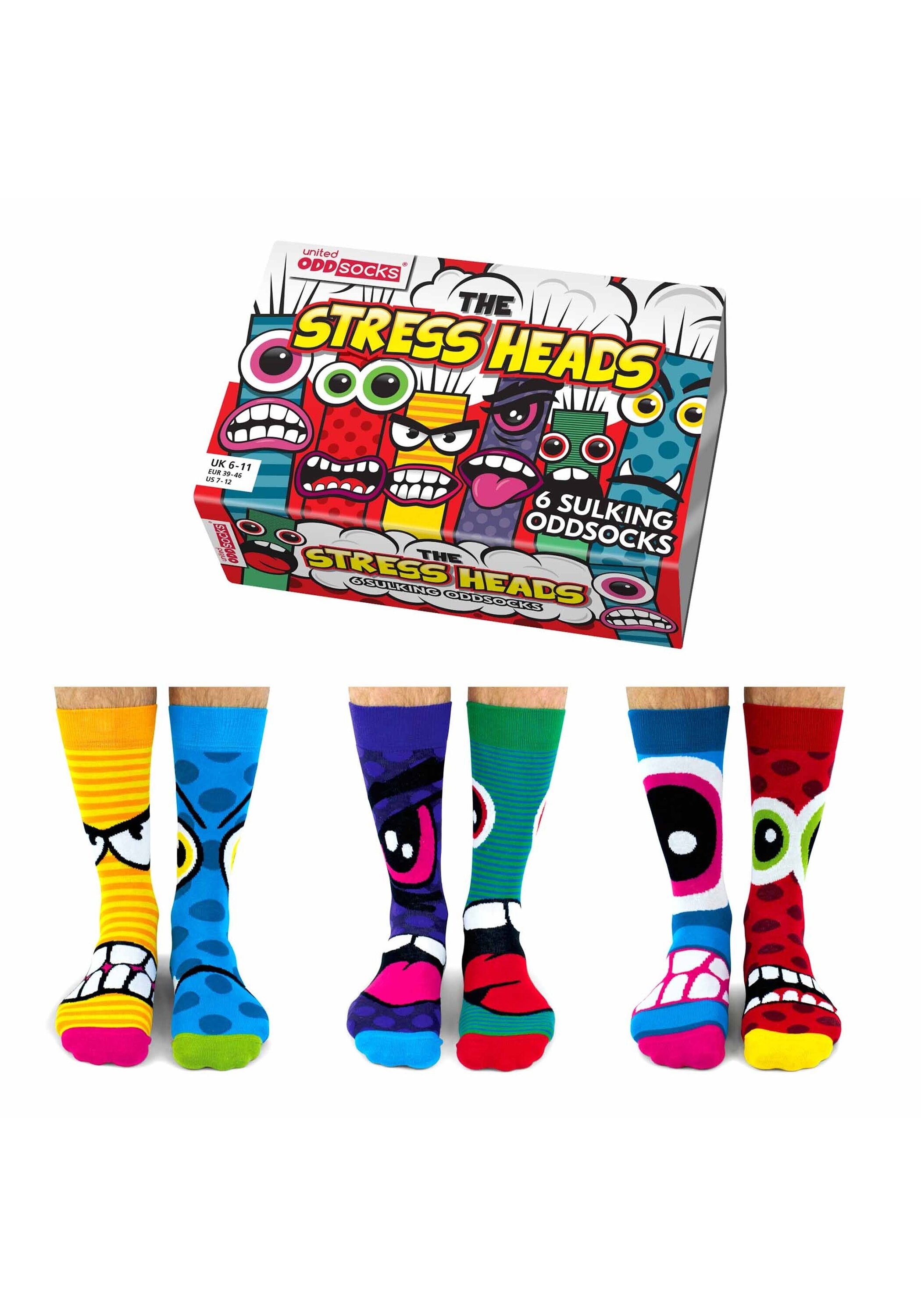 United Oddsocks Kurzsocken »Socken 3er Pack«
