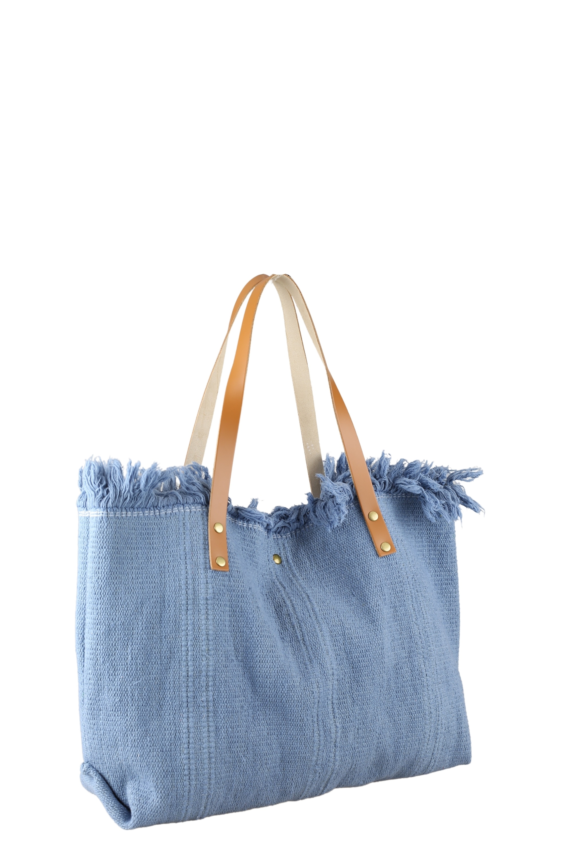 COLLEZIONE ALESSANDRO Schultertasche »Beach«, mit echt Leder Henkeln