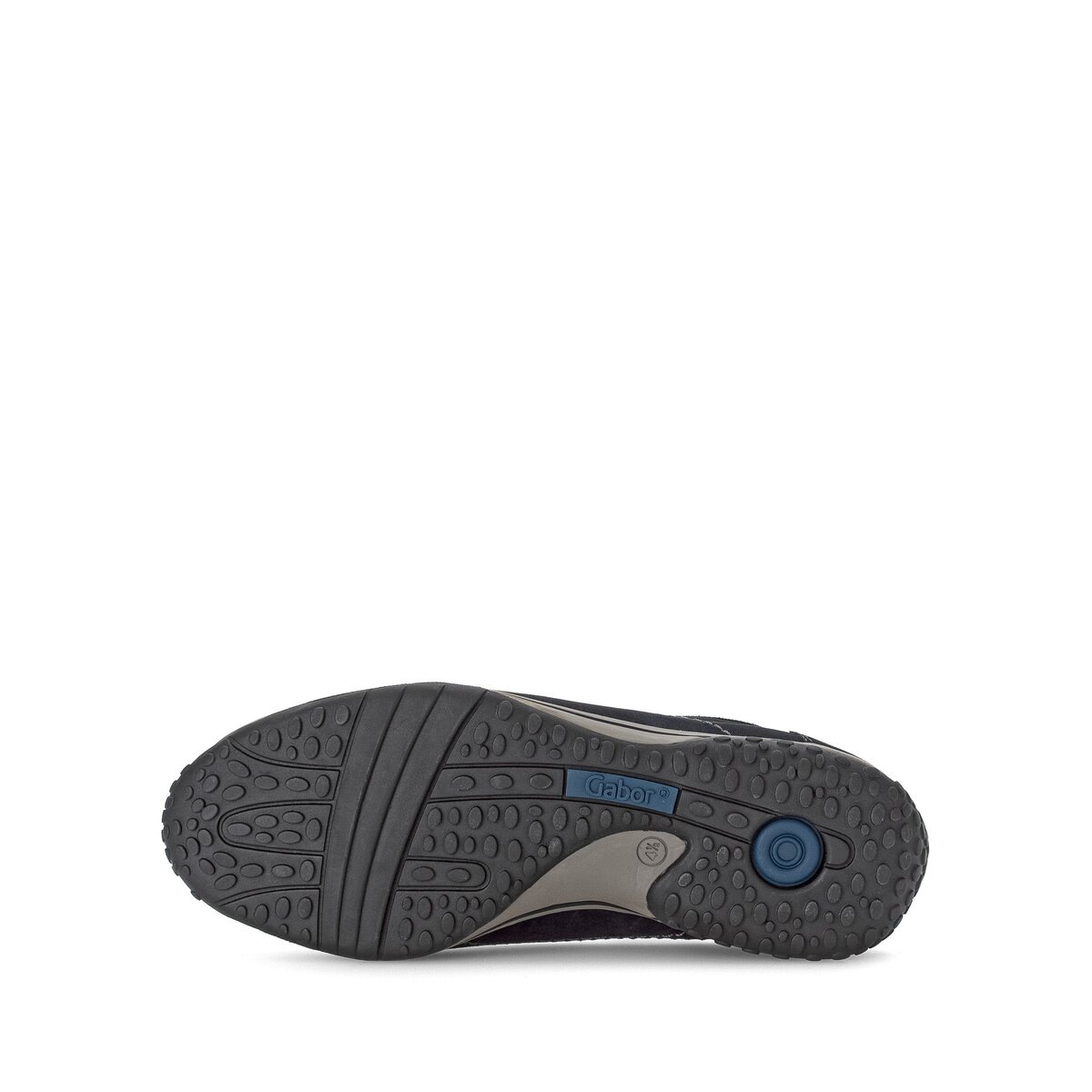 Sneaker GABOR "Sneaker low", Damen, Gr. 38,5, blau, Schuhe Sneaker 9