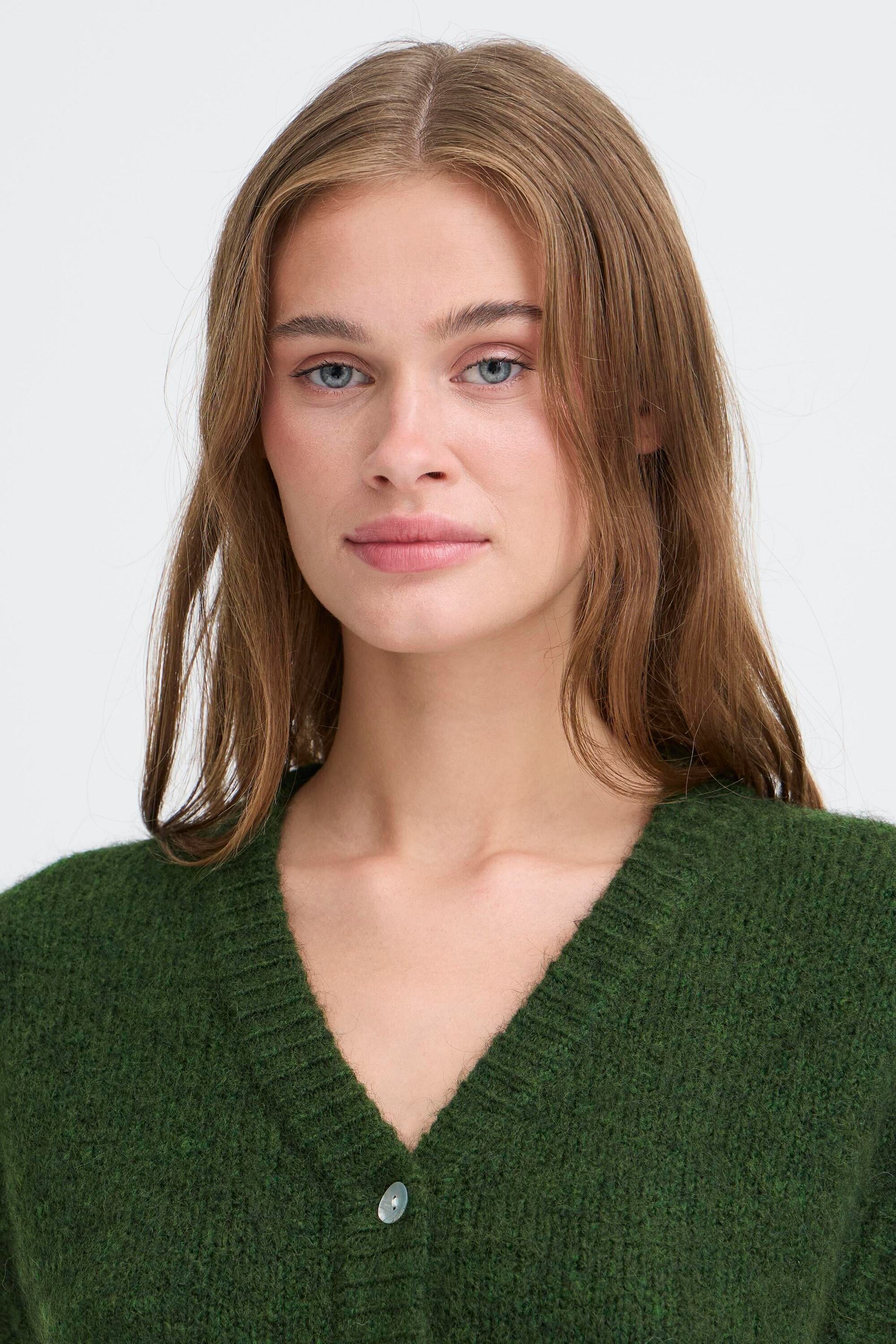Ichi Strickjacke »Ärmellose IHBELABLUE«