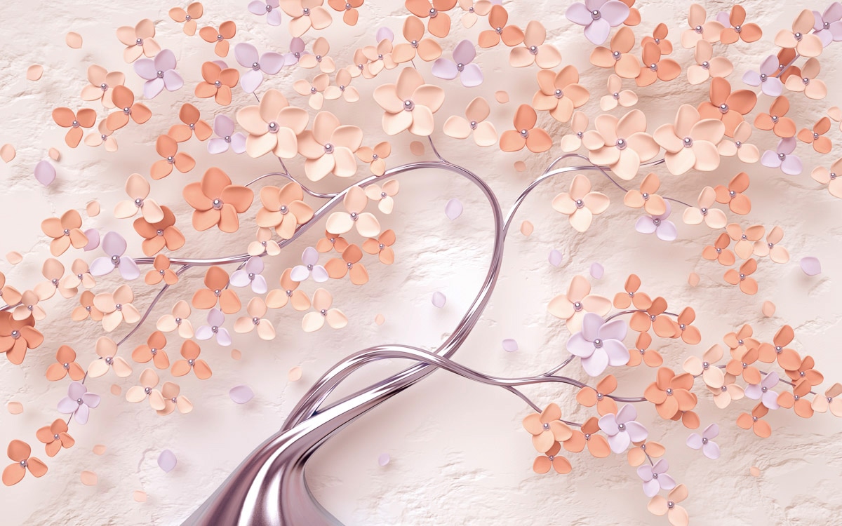 Papermoon "Muster mit Blumen"
