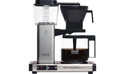 Moccamaster Filterkaffeemaschine »KBG Select brushed«, 1,25 l Kaffeekanne,... kaufen