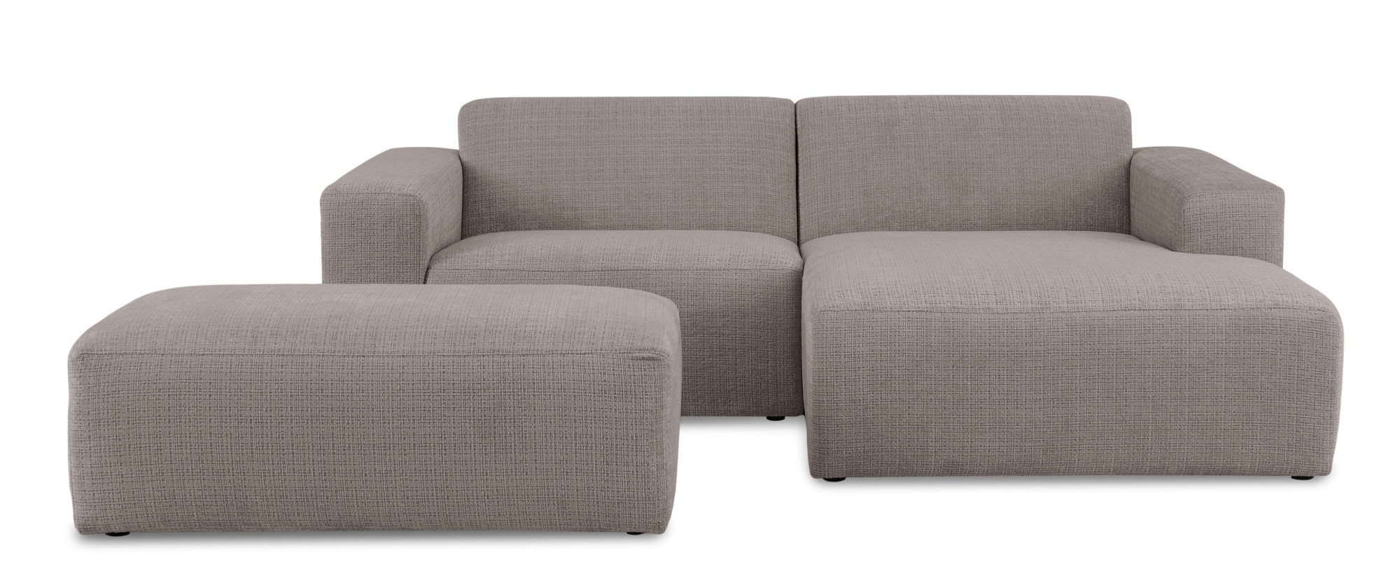 OTTO home Ecksofa "Koa,228cm, L-Form, Modulsofa, Webstoff, Cord, Struktur, günstig online kaufen
