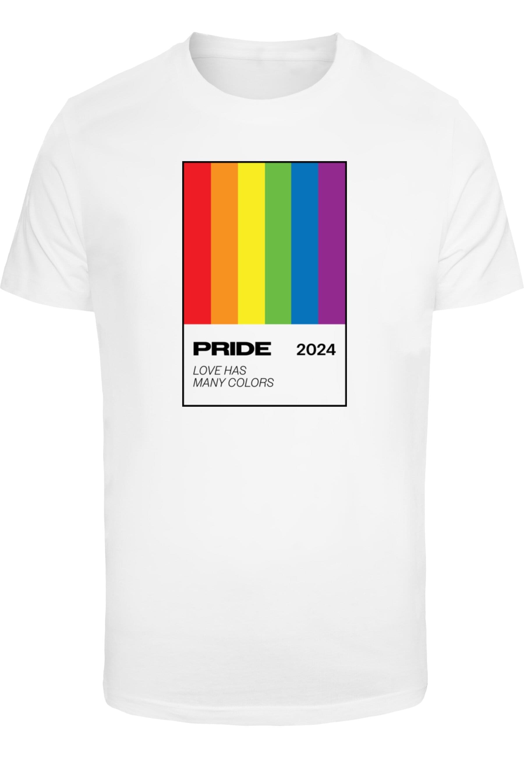 MisterTee T-Shirt "MisterTee Many Colors Pride Tee" 1 Stk. tlg. günstig online kaufen