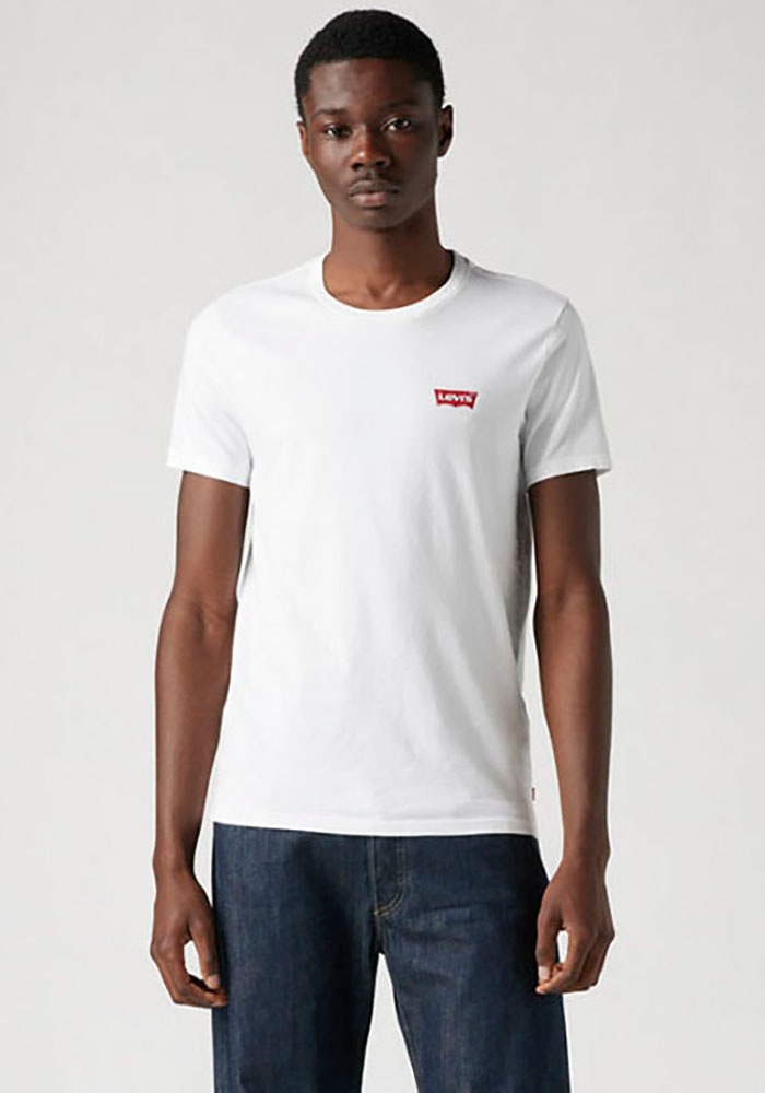 Levi's® Kurzarmshirt mit Levi's® Logo auf der Brust