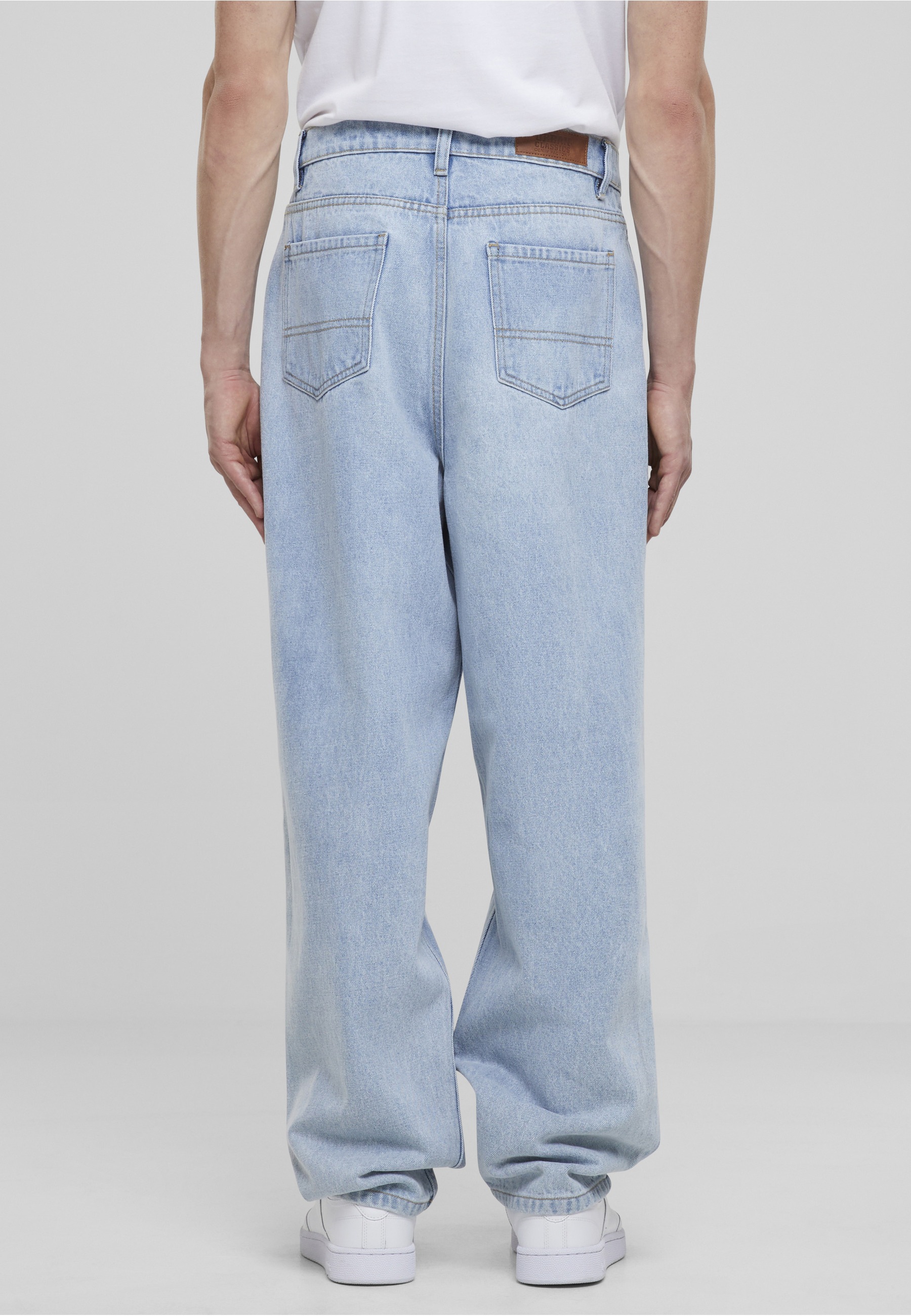 URBAN CLASSICS Bequeme Jeans »Urban Classics Heavy Ounce Knee Cut Baggy Fit Jeans«