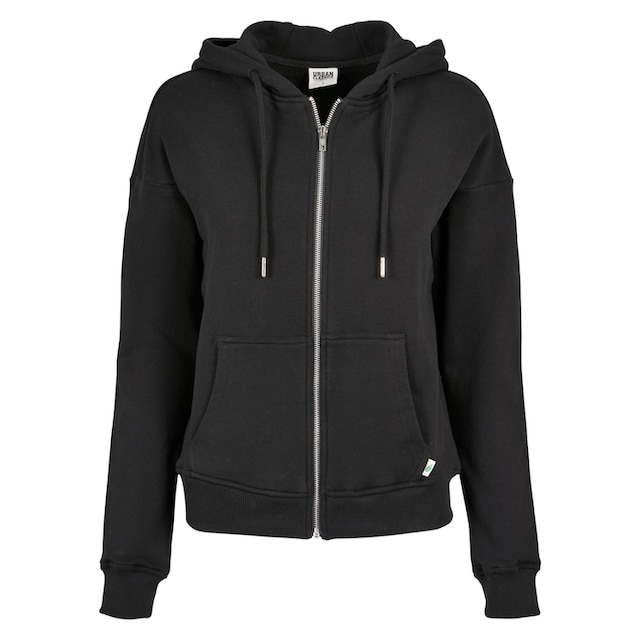 URBAN CLASSICS Sweatjacke »Damen Ladies Organic Terry Zip Hoody«, (1 tlg.)  online kaufen | BAUR